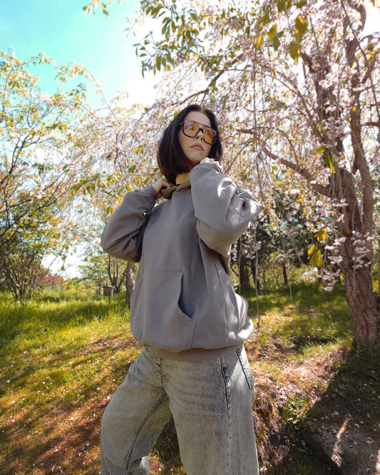 "Blazing Heart" - Oversized Hoodie