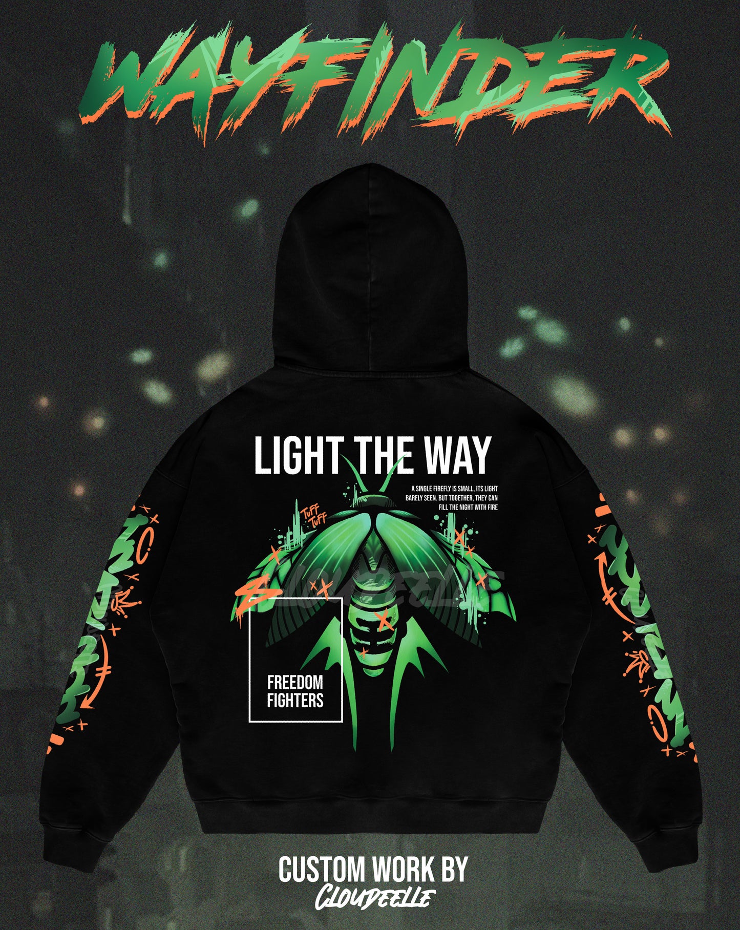 "Wayfinder" - Oversized ZIP-UP Hoodie