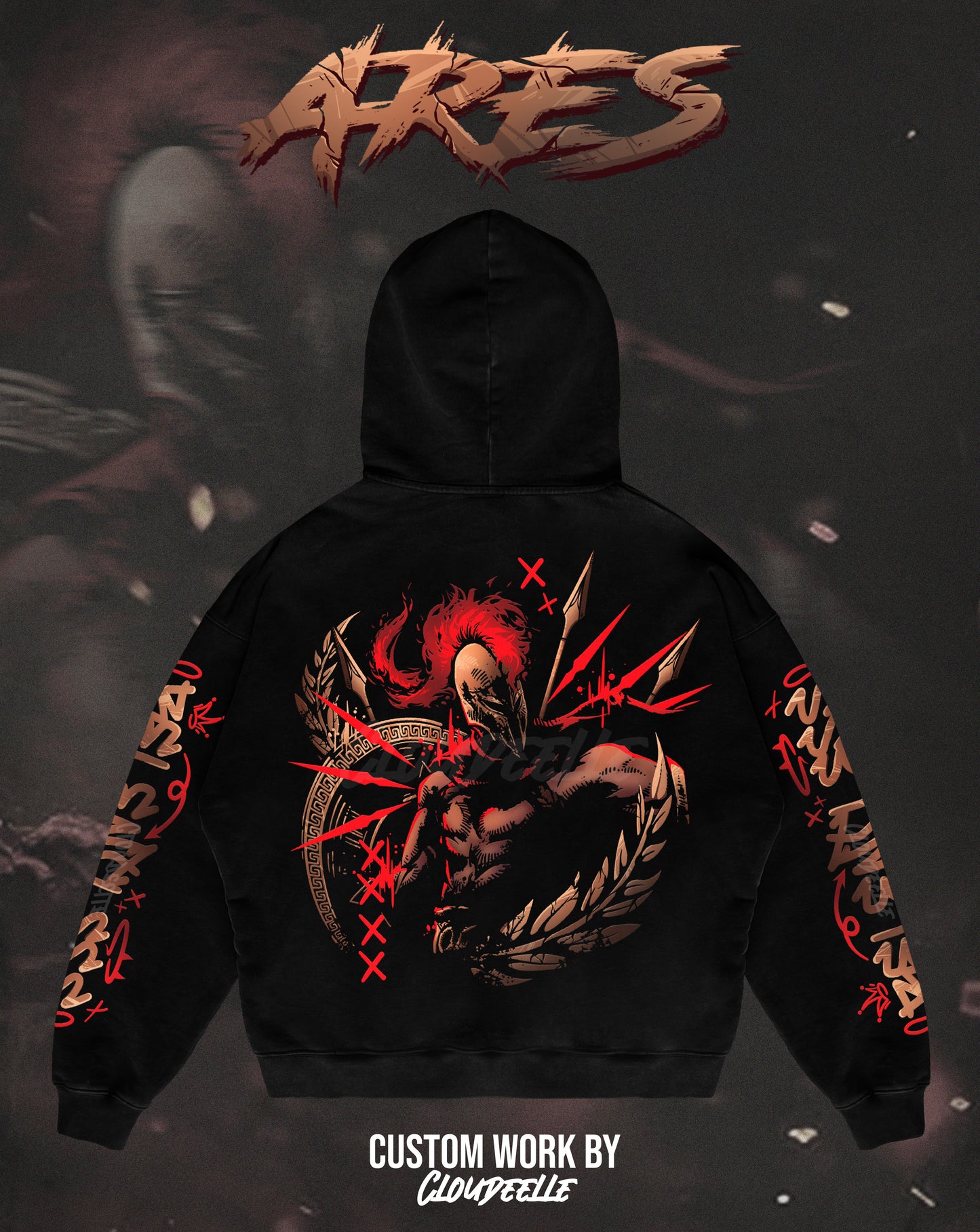 "Ares" - Oversized Hoodie