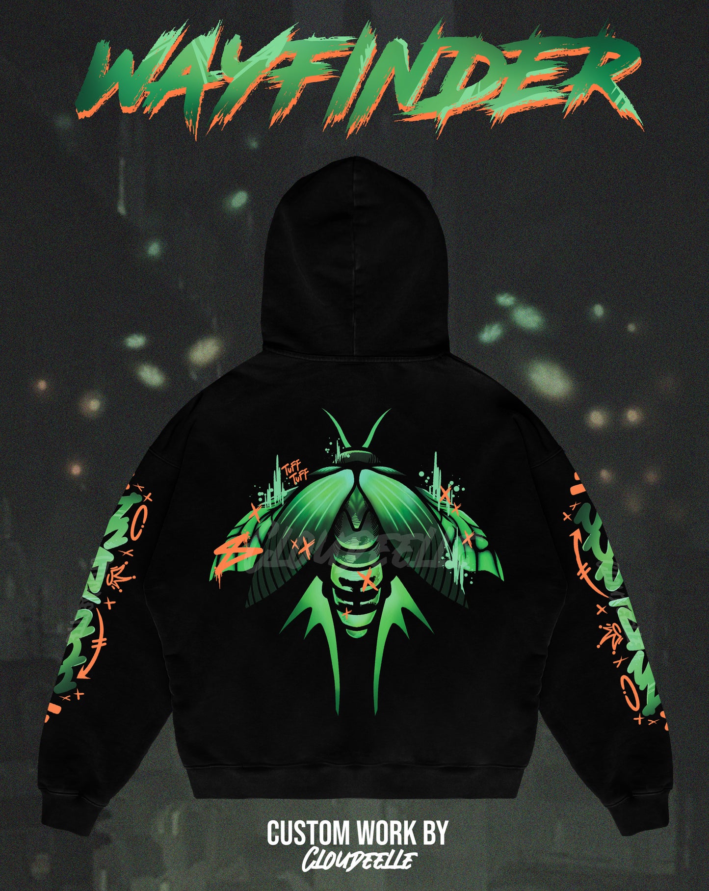 "Wayfinder" - Oversized ZIP-UP Hoodie