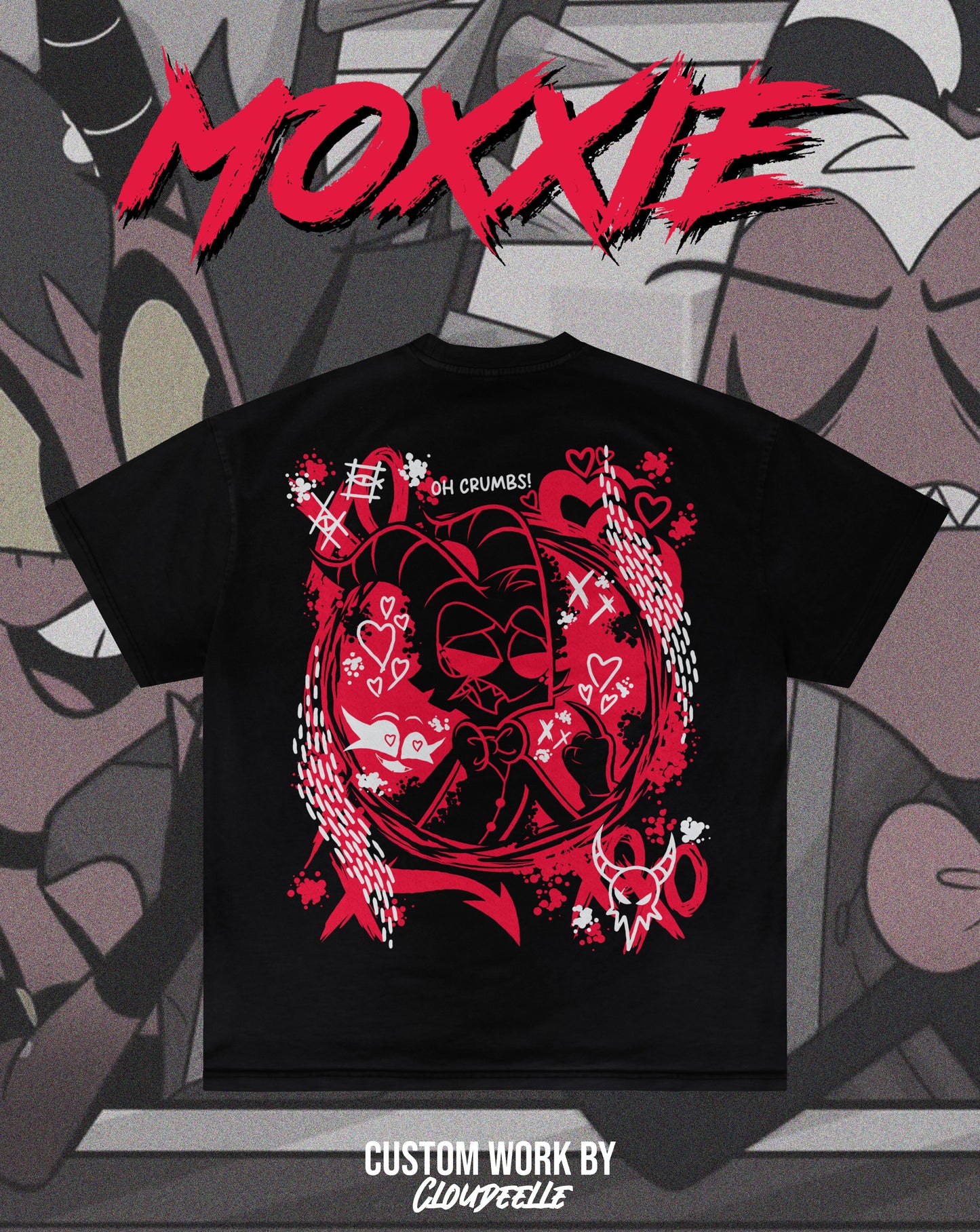 "Moxxie" - Oversized Tee
