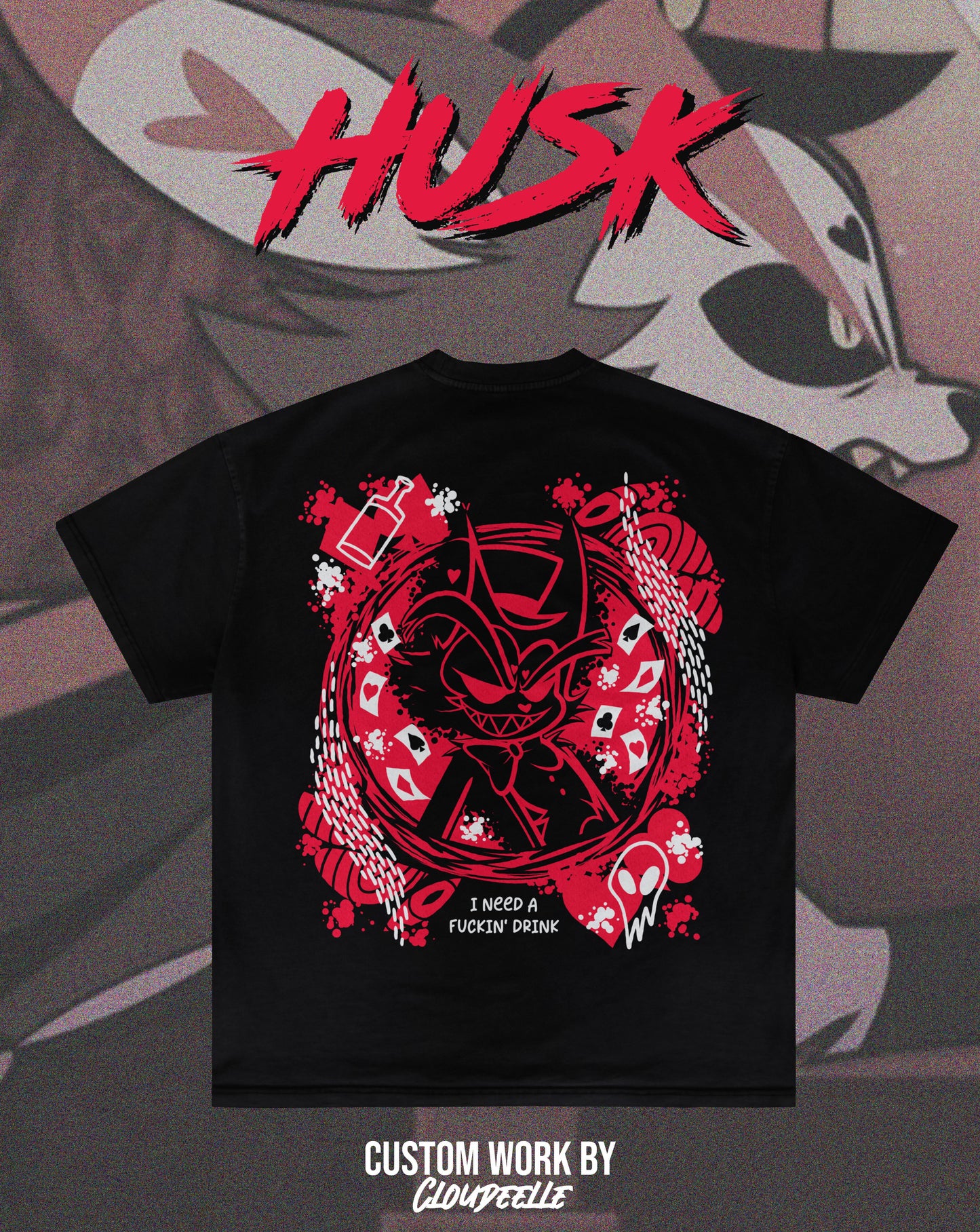 "Husk" - Oversized Tee