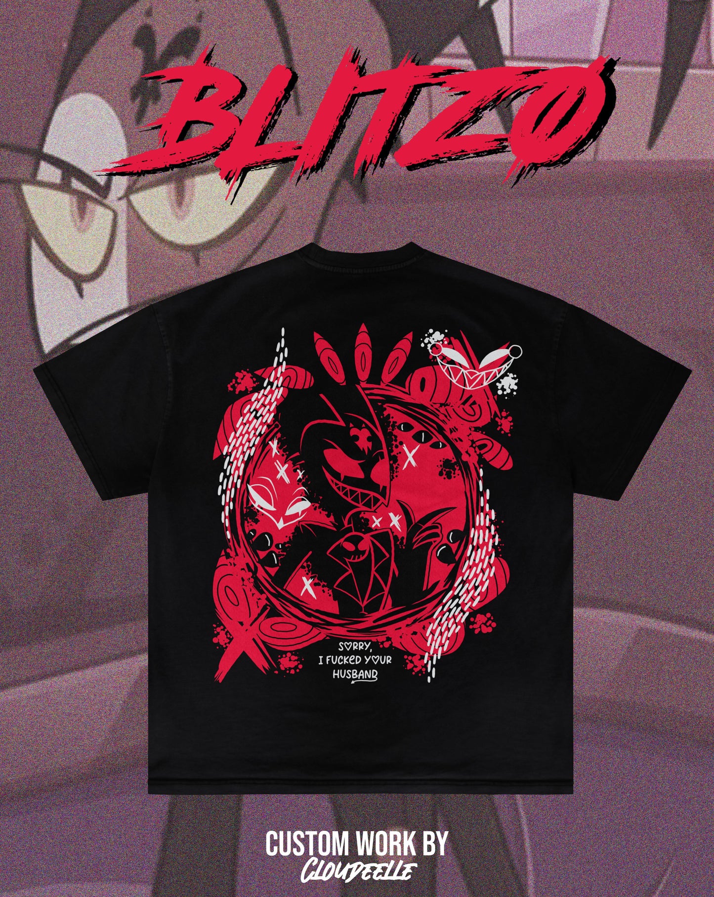 "Blitzø" - Oversized Tee