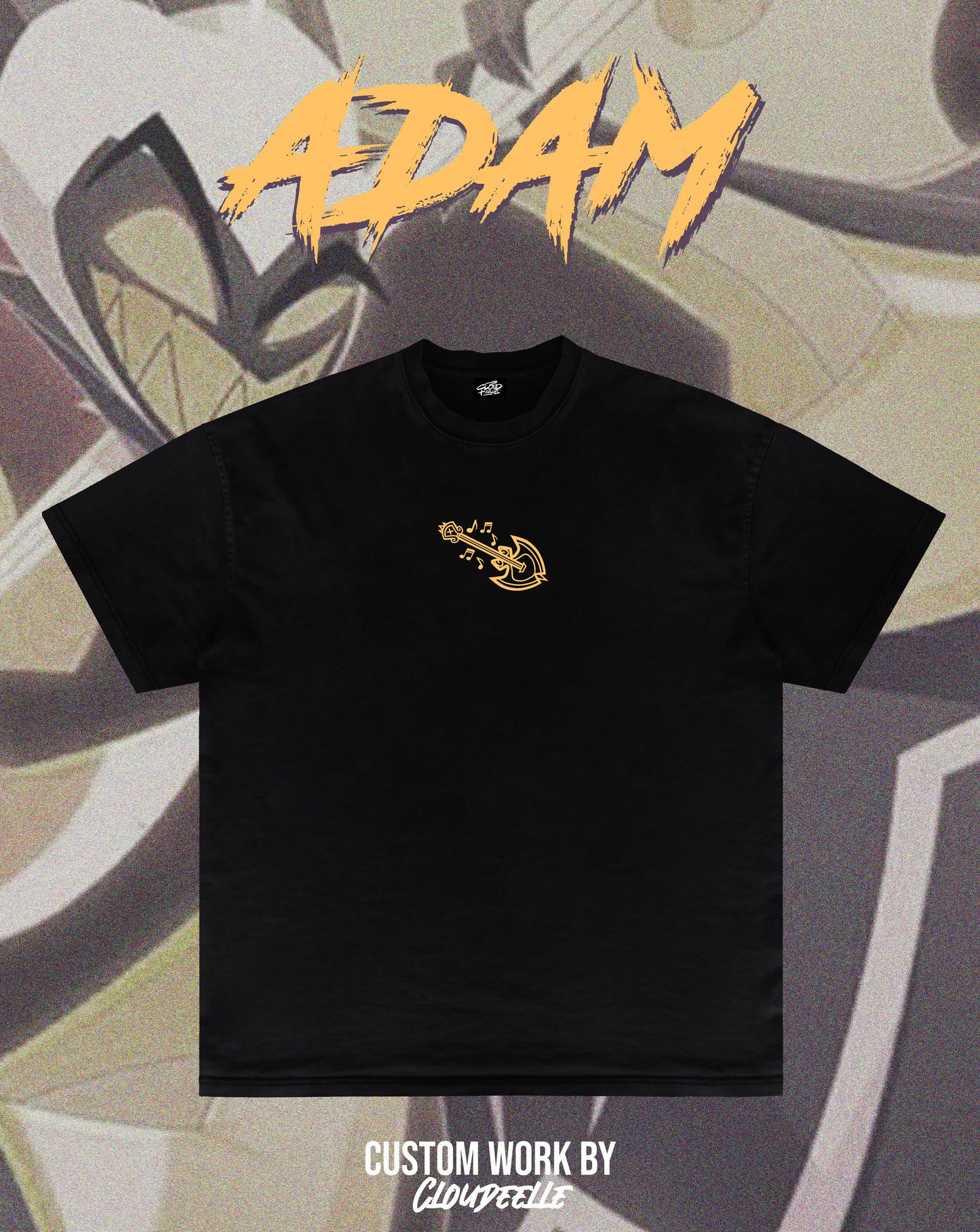 "Adam" - Oversized Tee