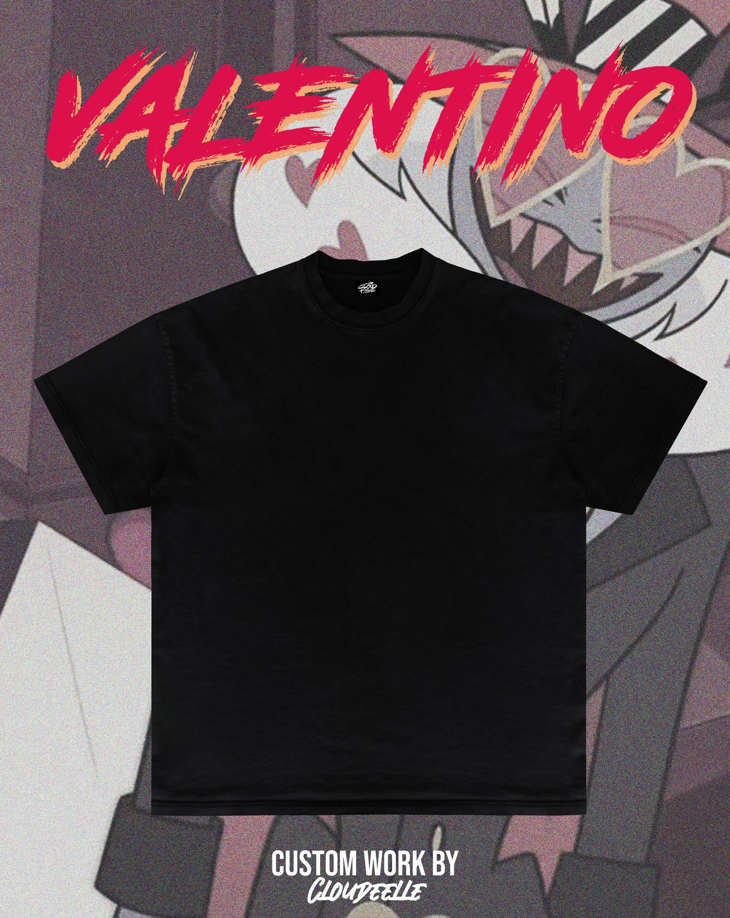 "Valentino" - Oversized Tee