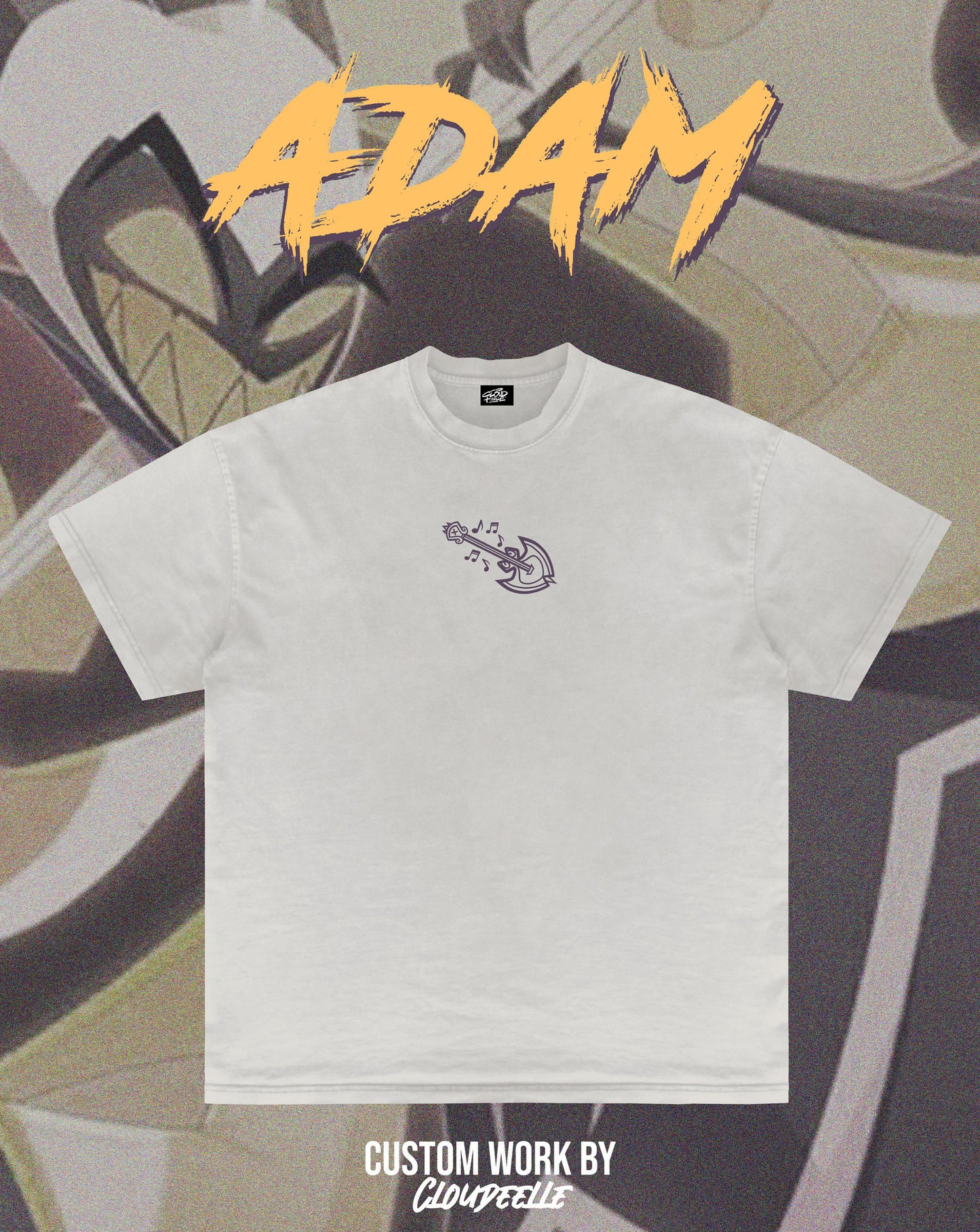 "Adam" - Oversized Tee