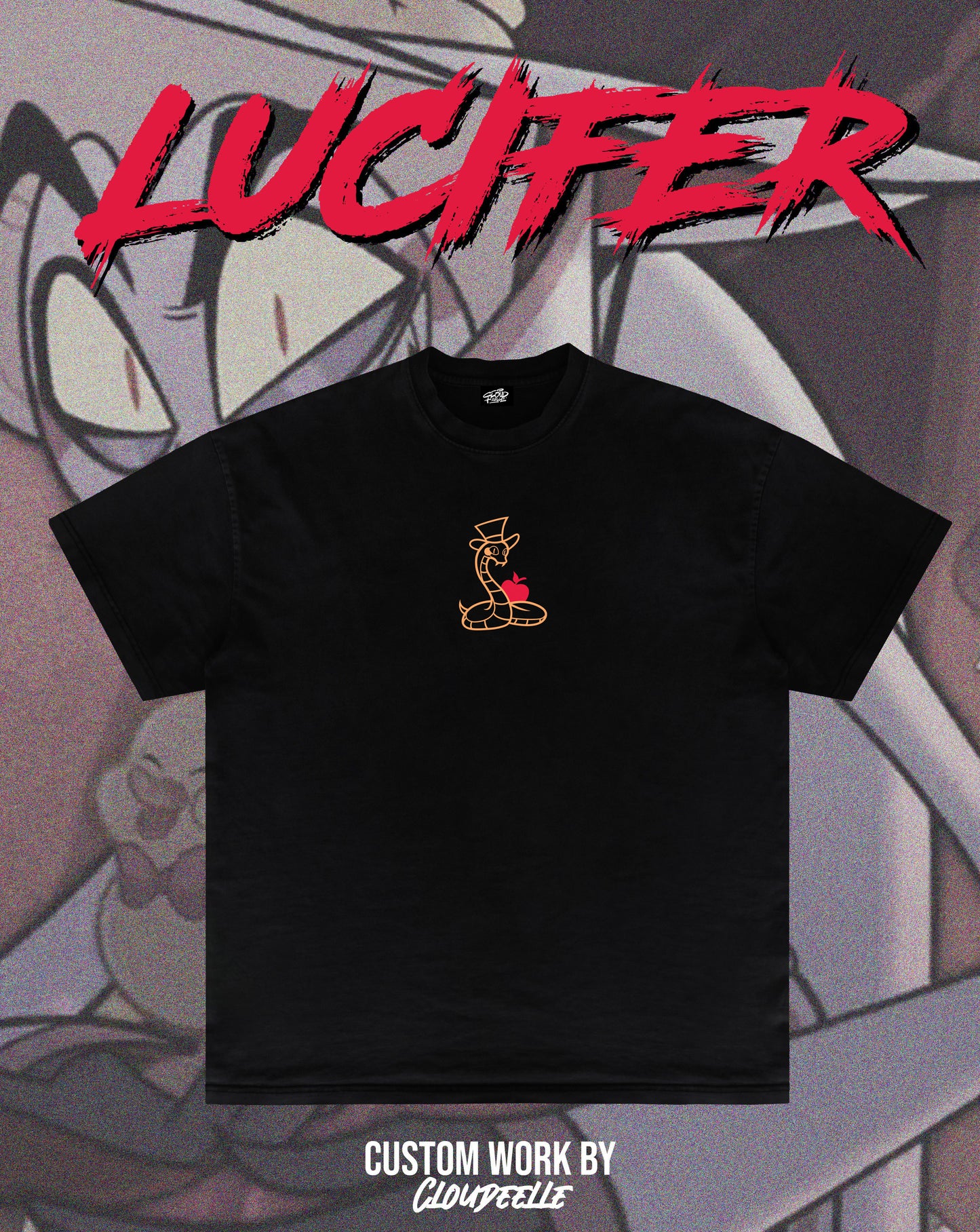 "Lucifer" - Oversized Tee