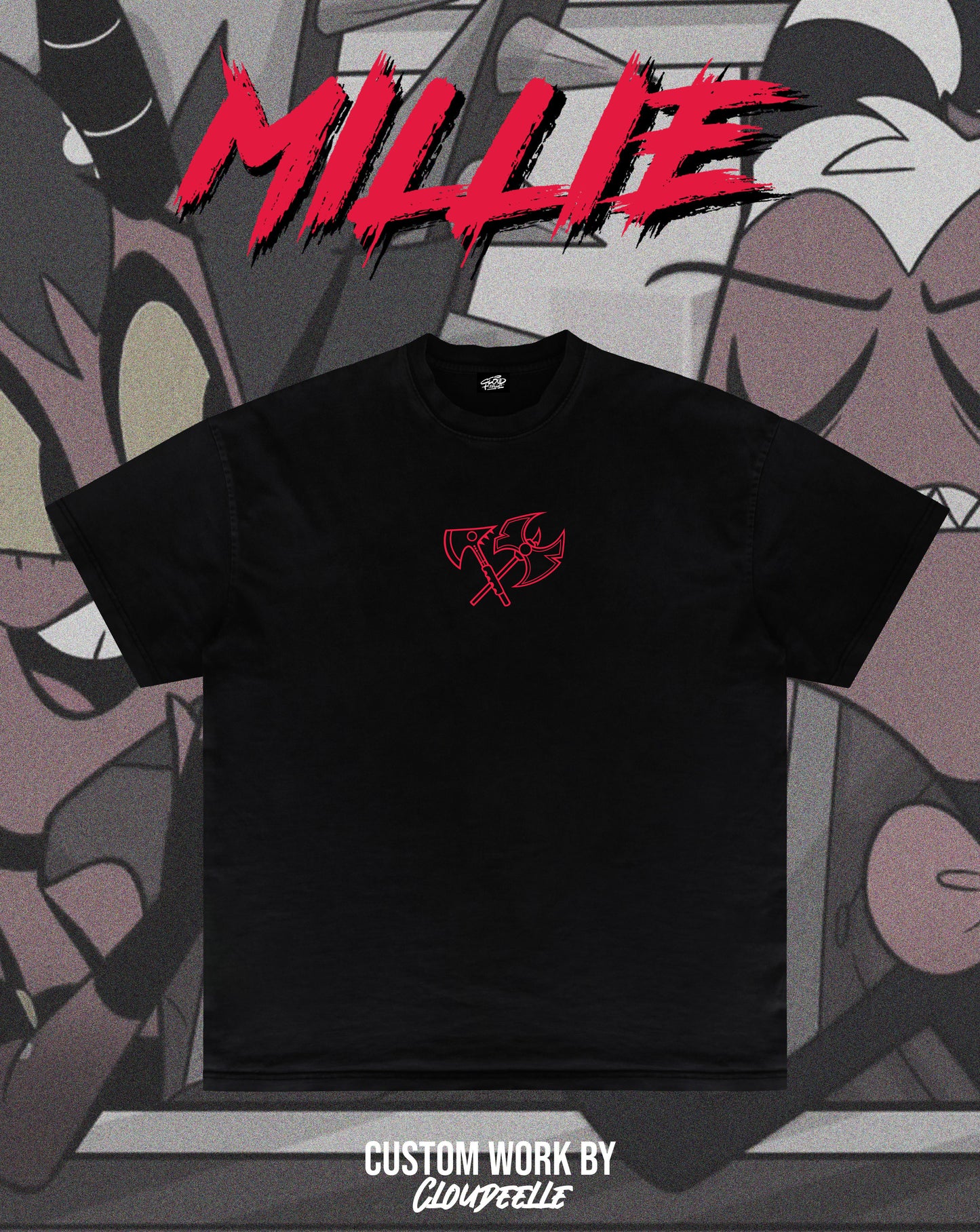 "Millie" - Oversized Tee