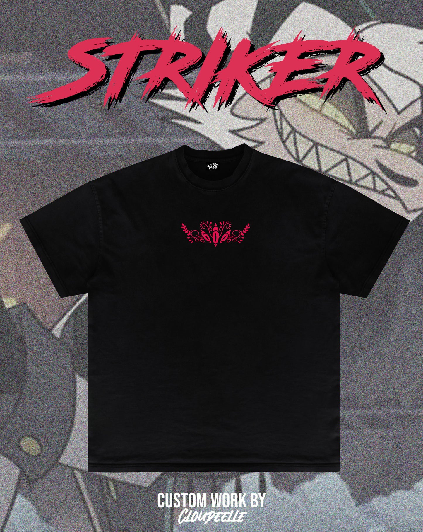 "Striker" - Oversized Tee