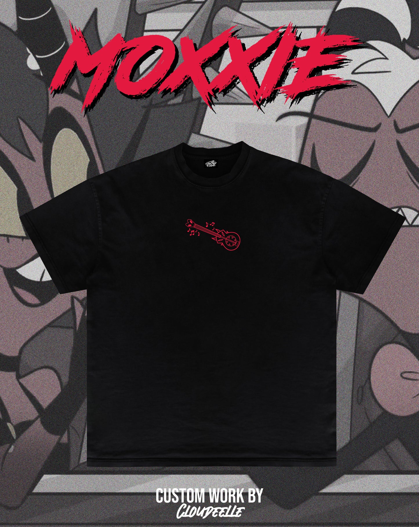 "Moxxie" - Oversized Tee