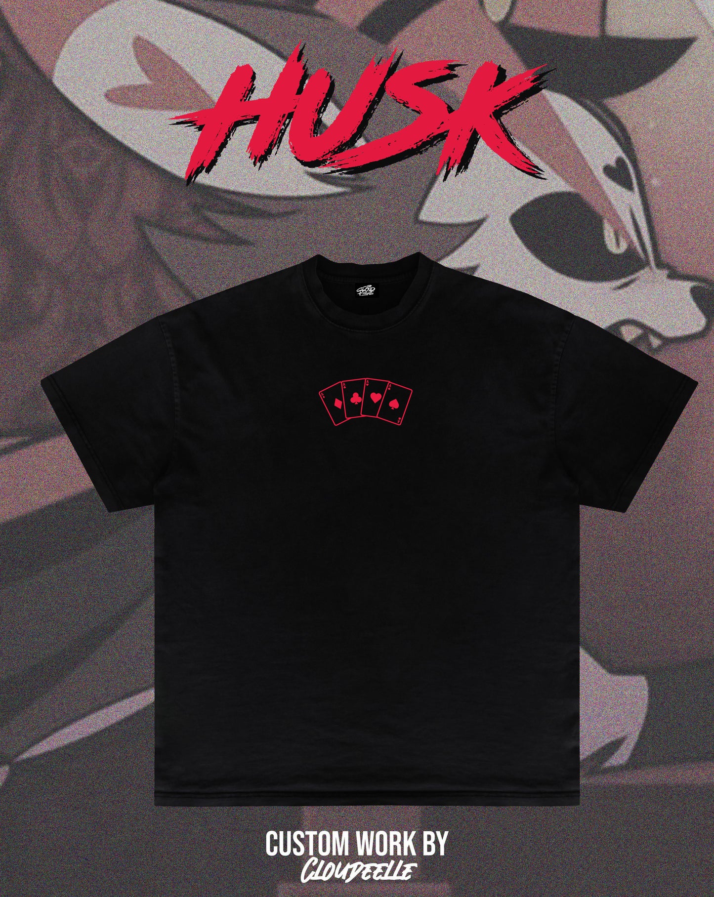 "Husk" - Oversized Tee