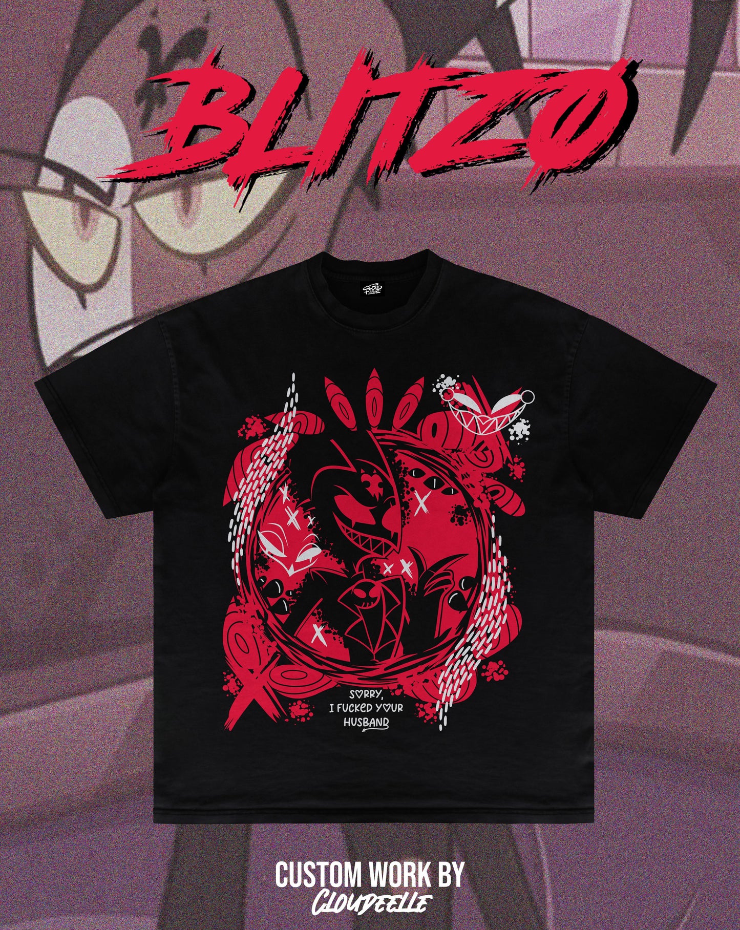 "Blitzø" - Oversized Tee