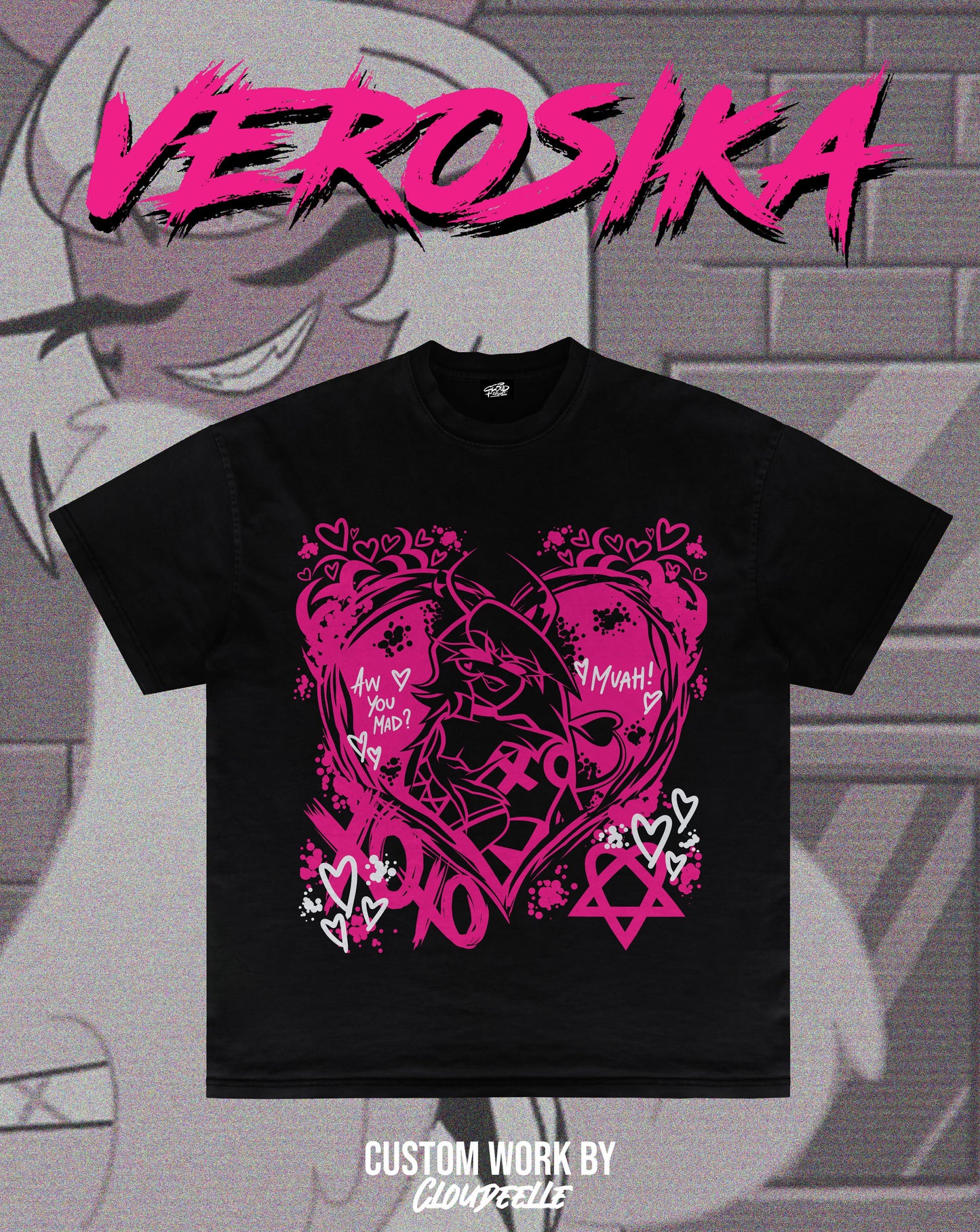 "Verosika" - Oversized Tee