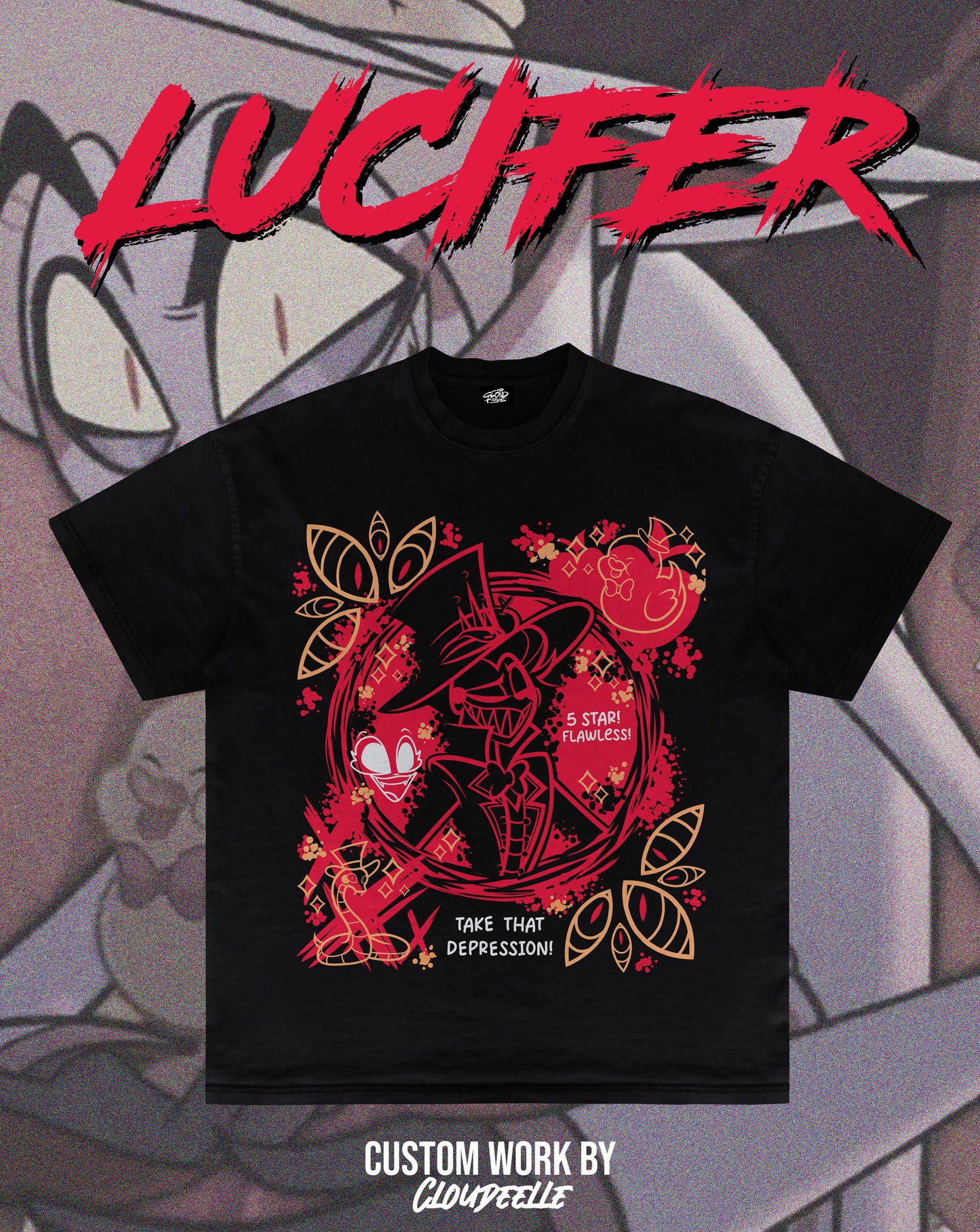 "Lucifer" - Oversized Tee