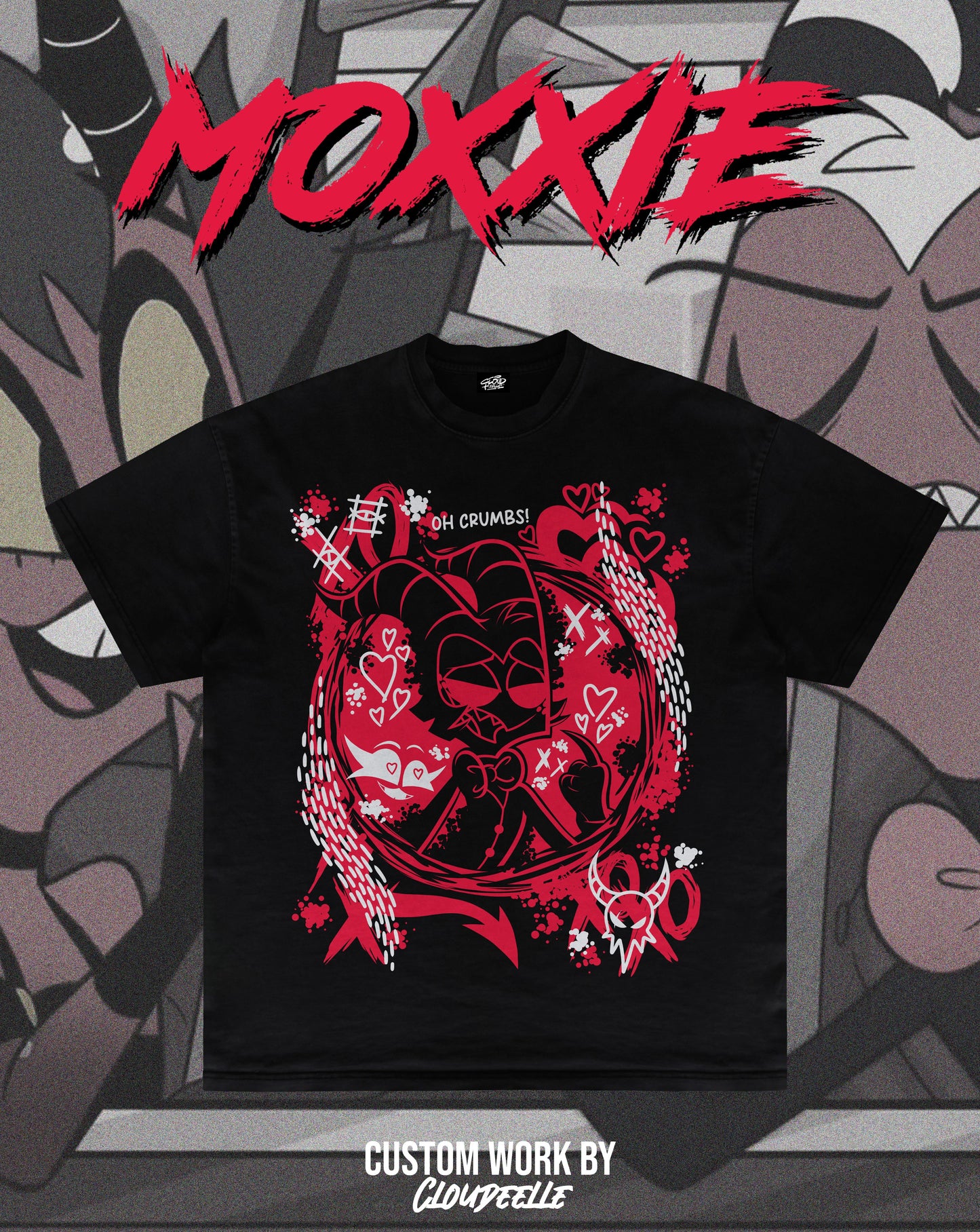 "Moxxie" - Oversized Tee