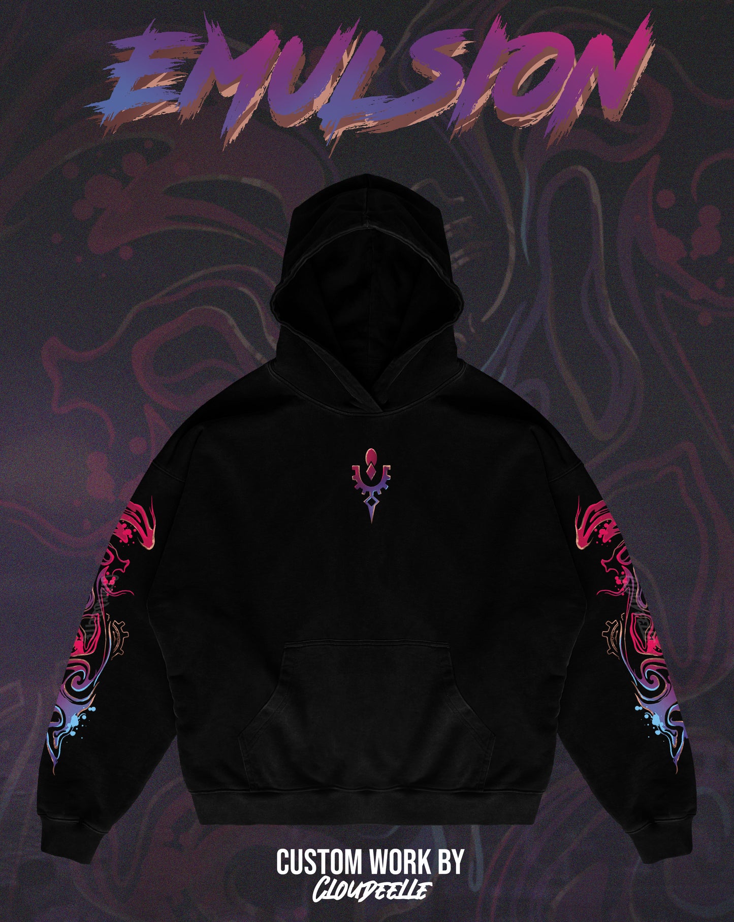 "Emulsion" - Oversized Hoodie
