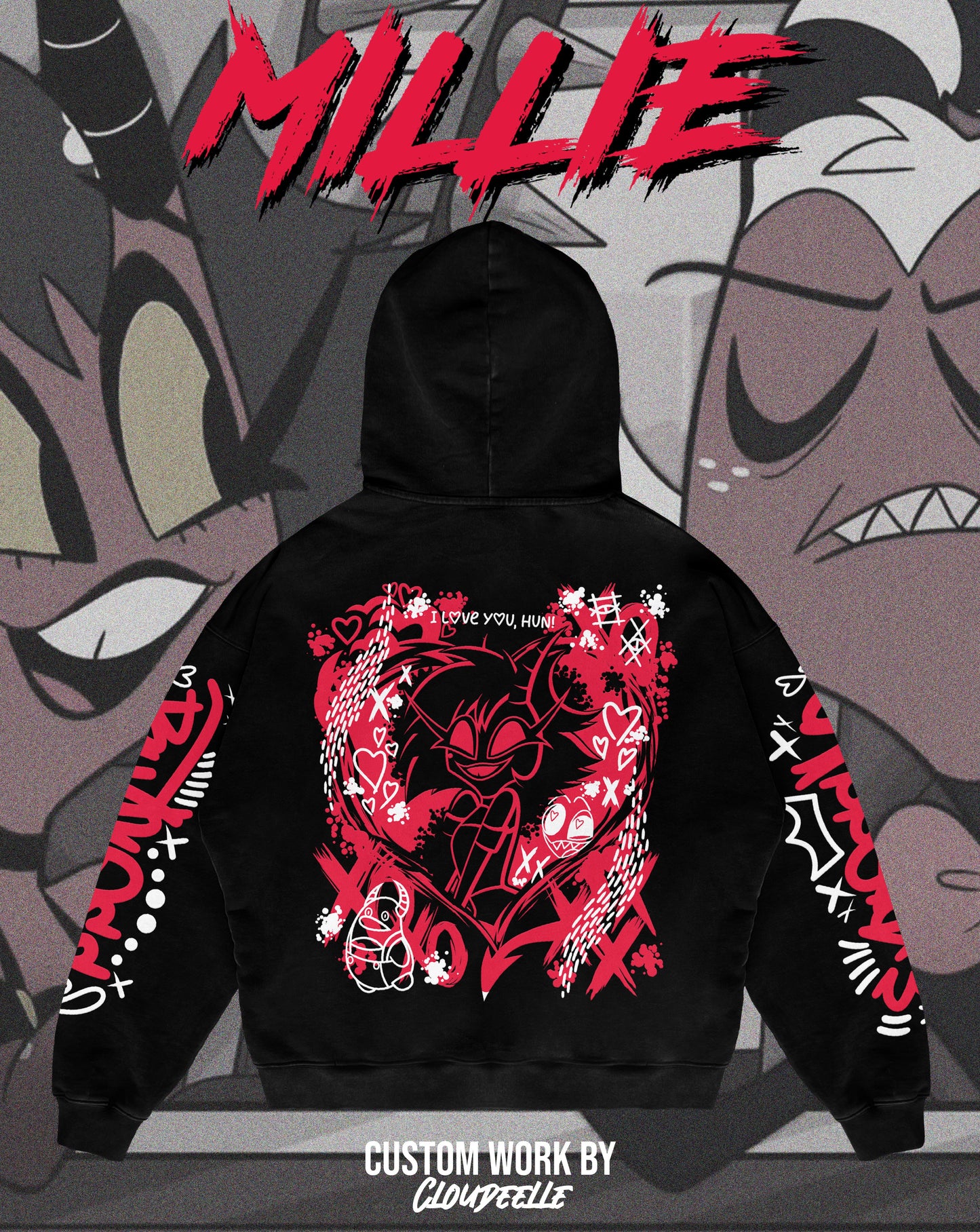 "Millie" - Oversized ZIP-UP Hoodie