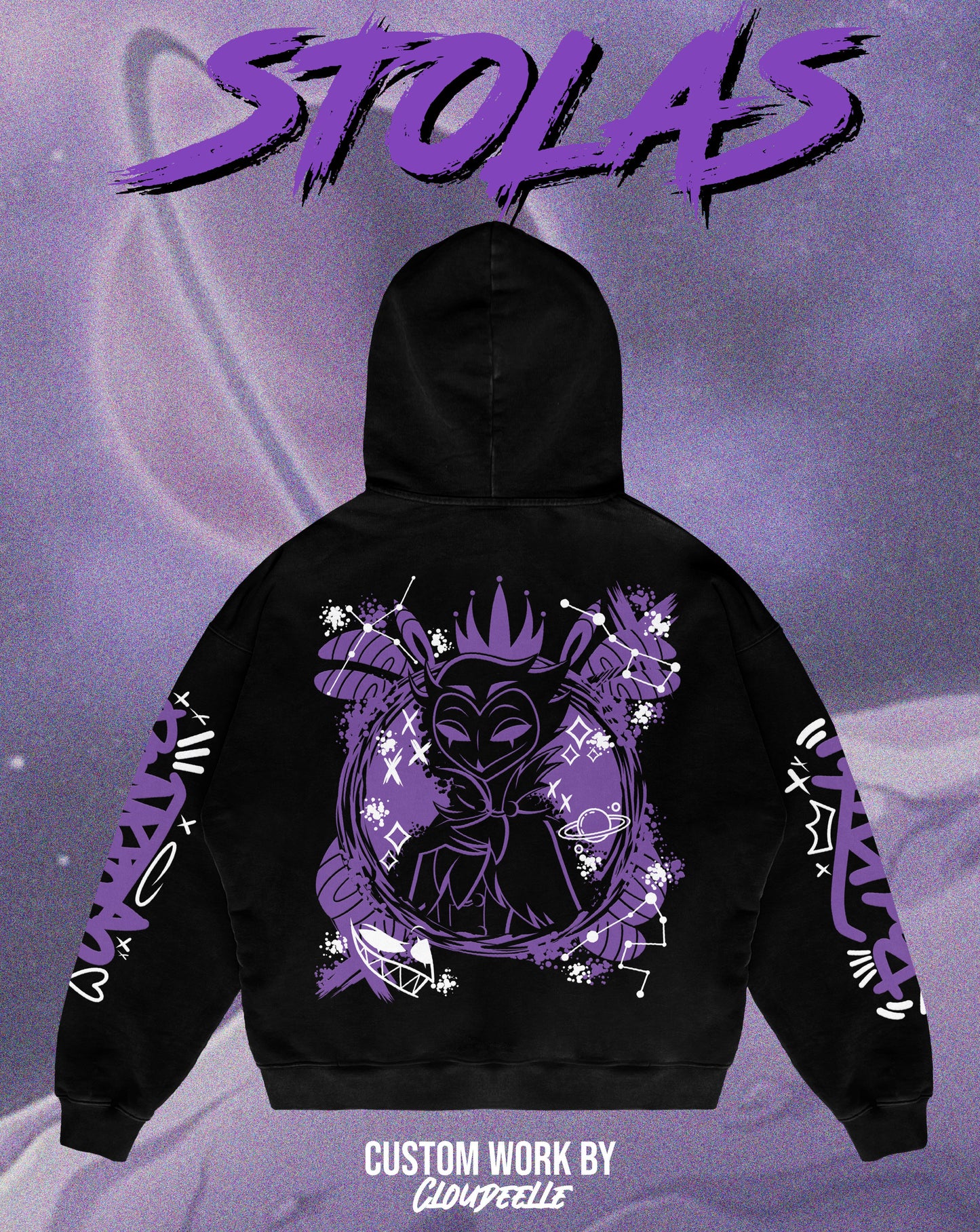 "Stolas" - Oversized ZIP-UP Hoodie