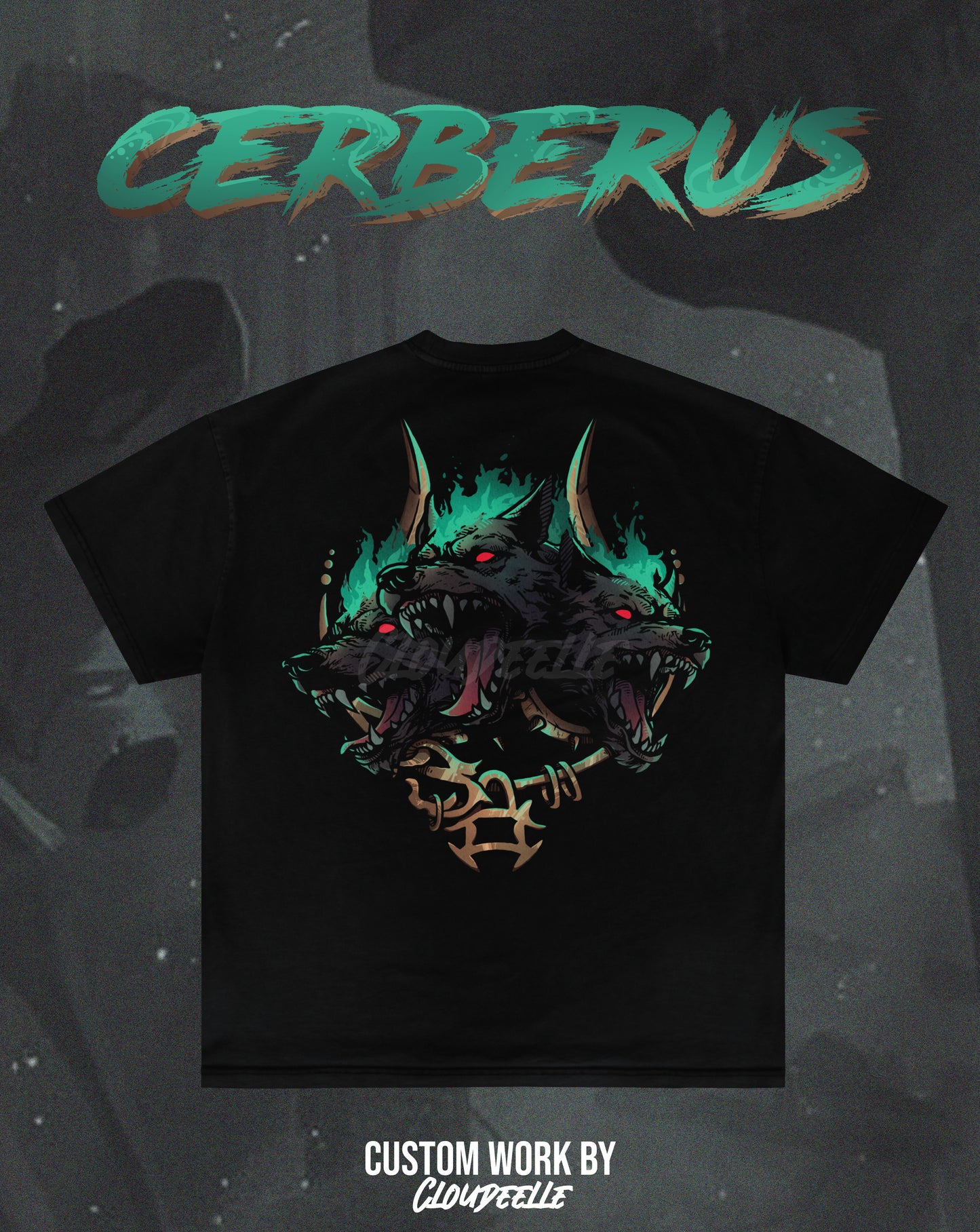 "Hade's Cerberus" - Oversized Tee
