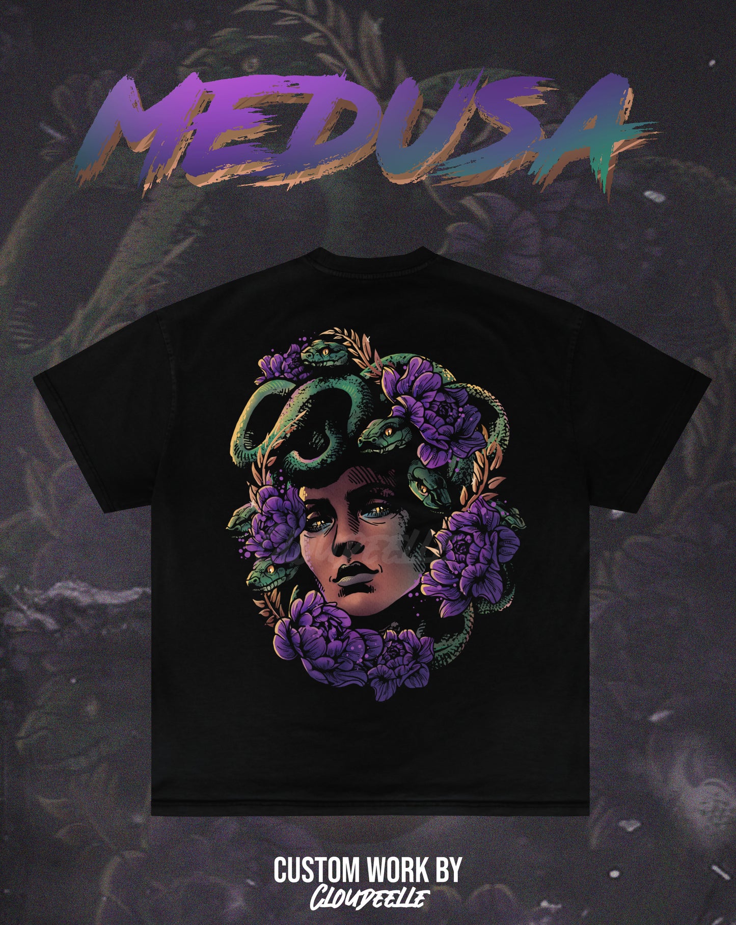 "Medusa" - Oversized Tee