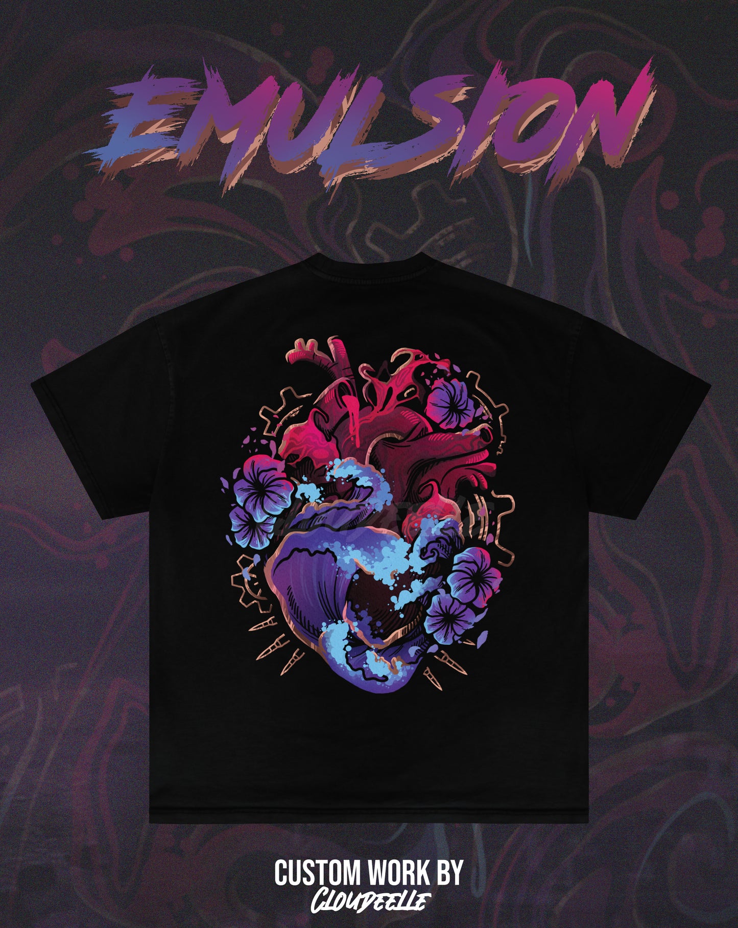"Emulsion" - Oversized Tee