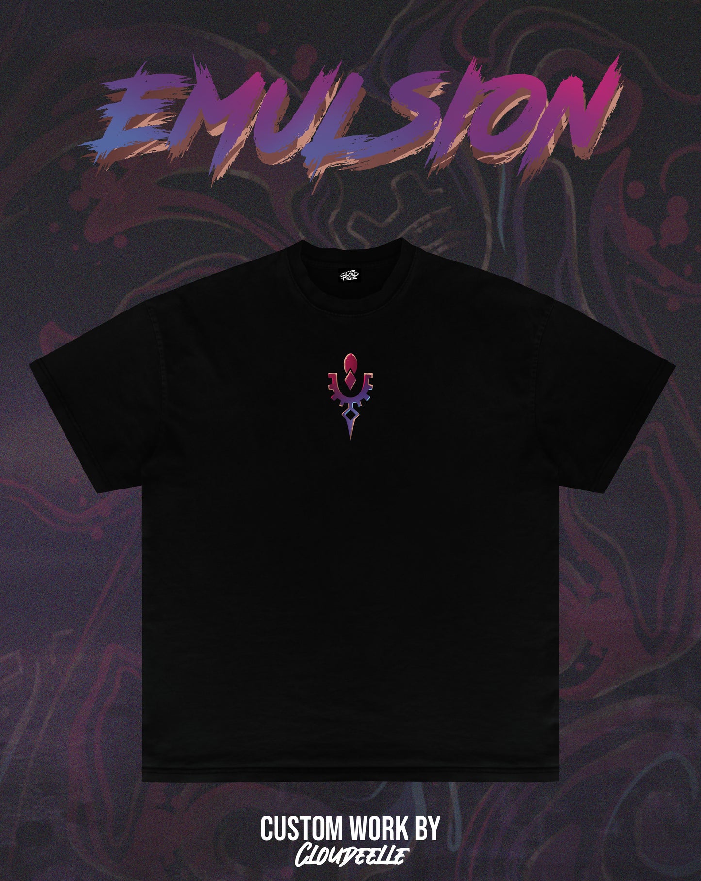 "Emulsion" - Oversized Tee