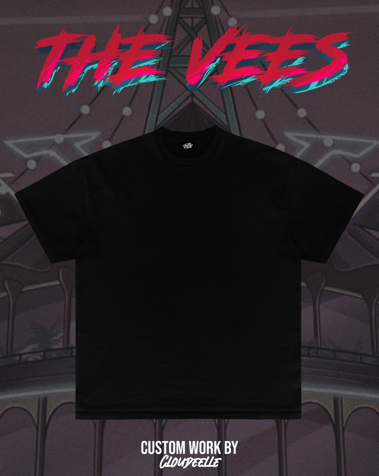 "The Vees" - Oversized Tee
