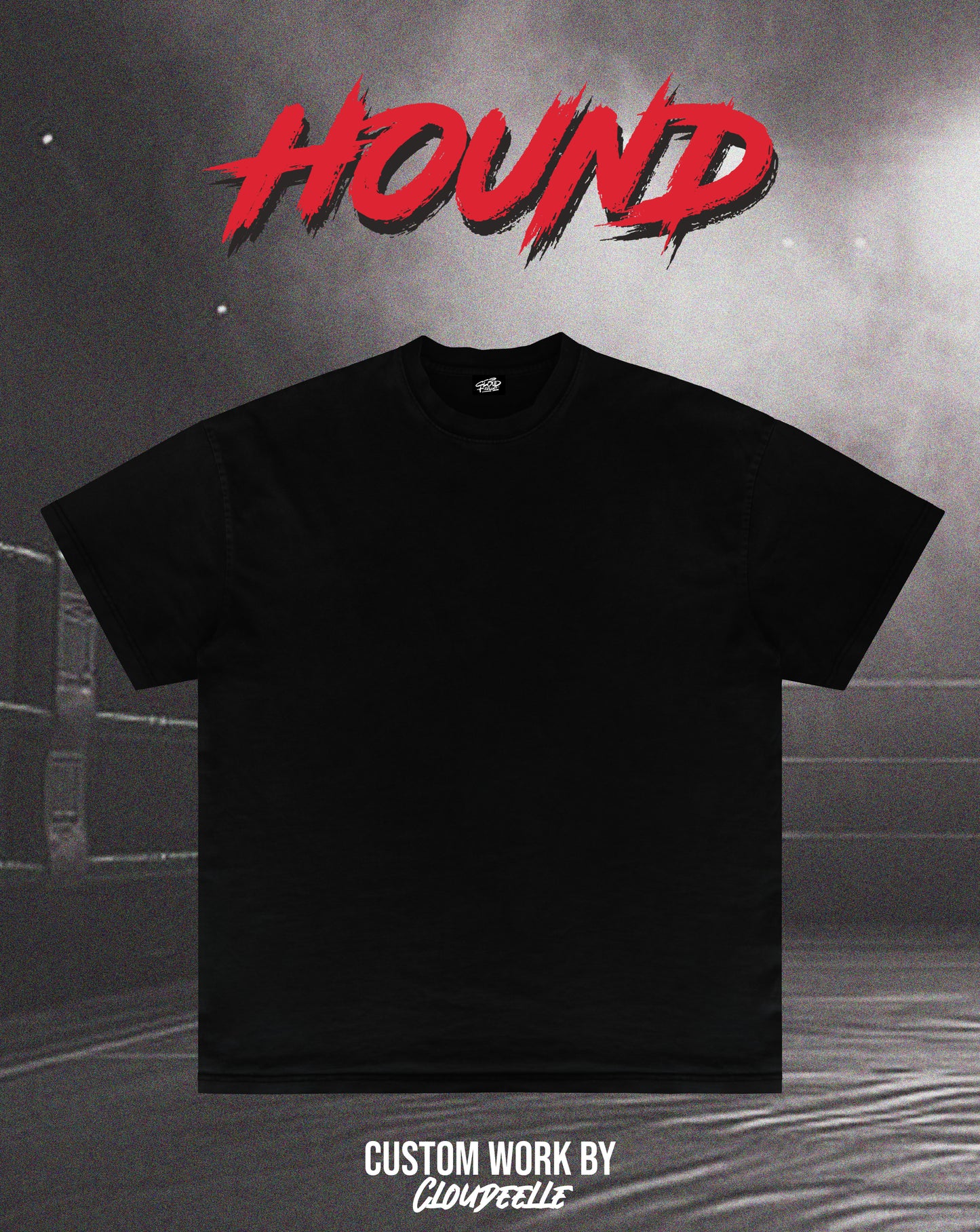 "Hound" - Oversized Tee
