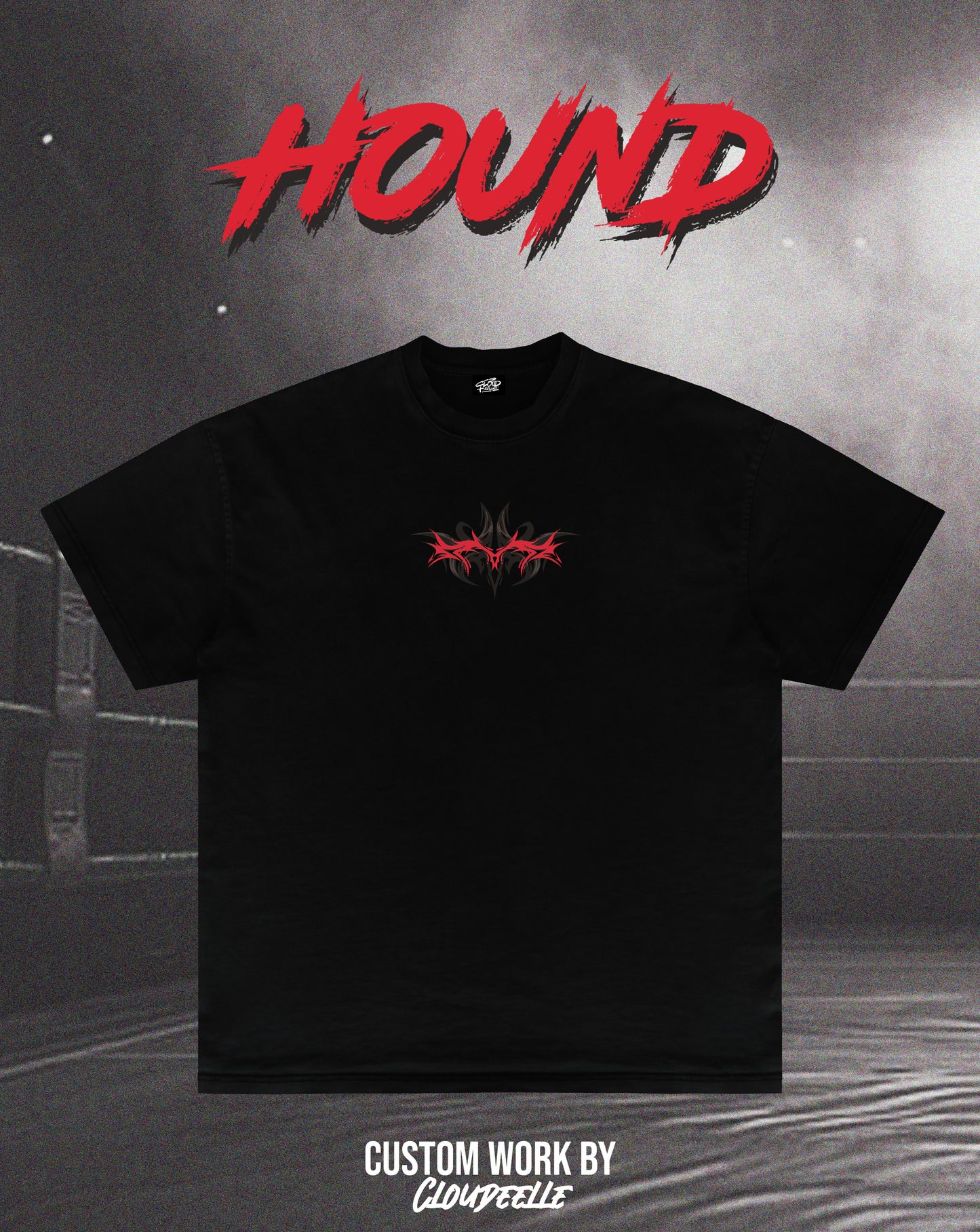 "Hound" - Oversized Tee