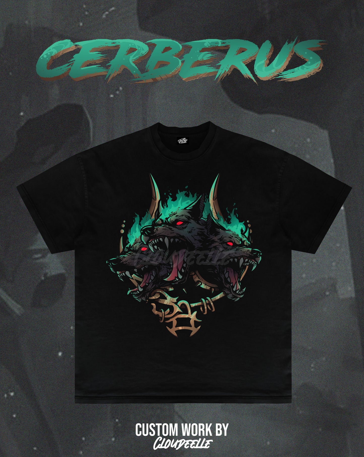 "Hade's Cerberus" - Oversized Tee