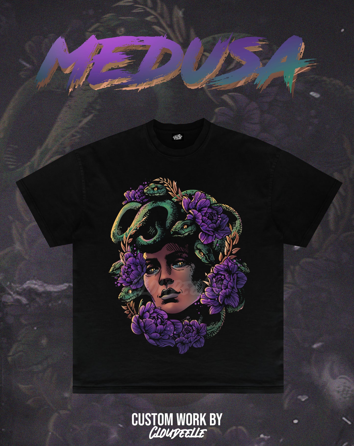 "Medusa" - Oversized Tee