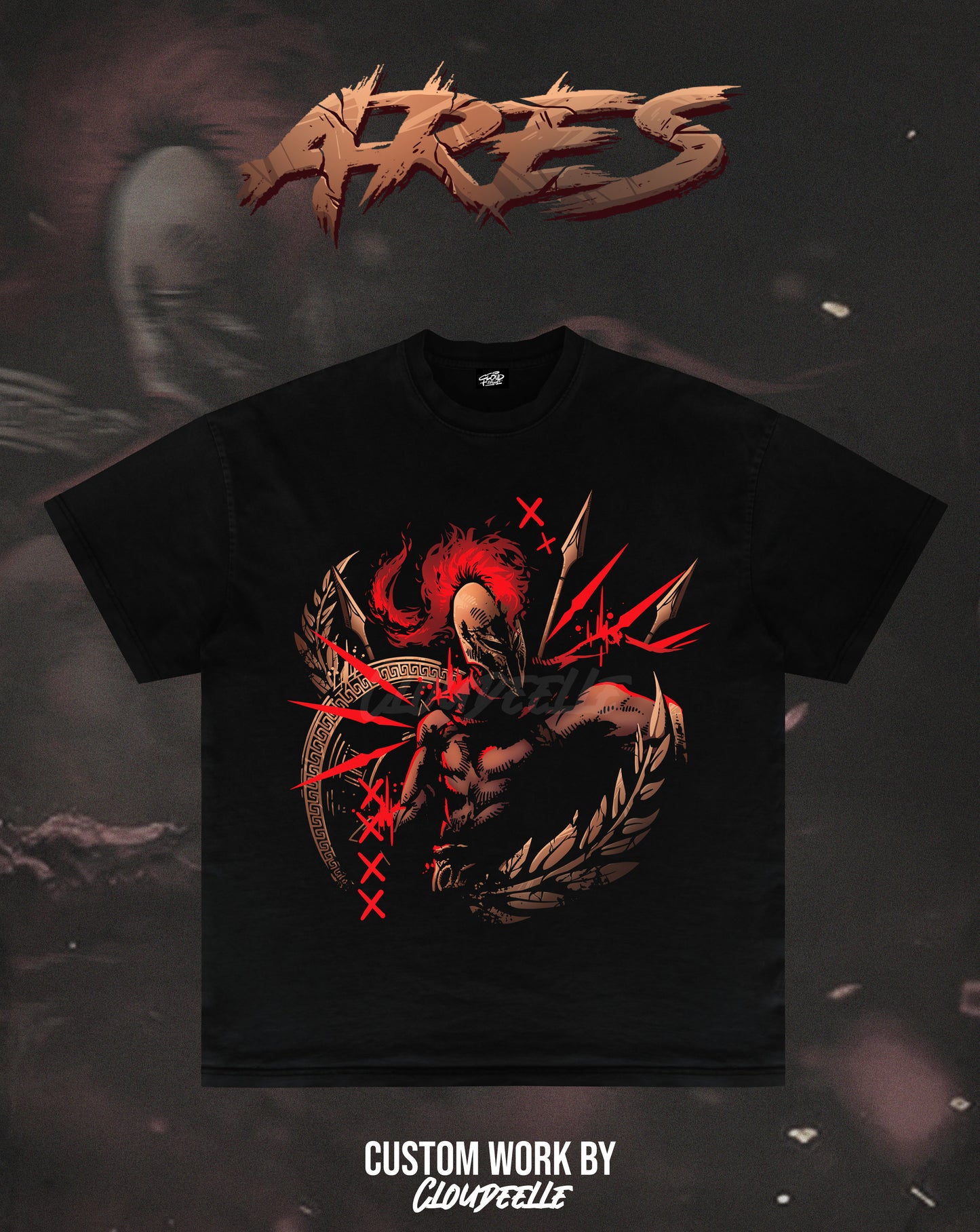 "Ares" - Oversized Tee
