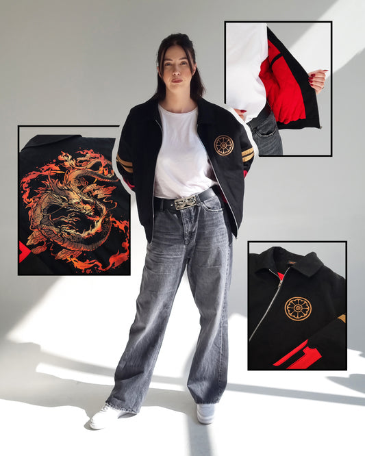 "Dragonborn" - Work Jacket (Ready To Ship)
