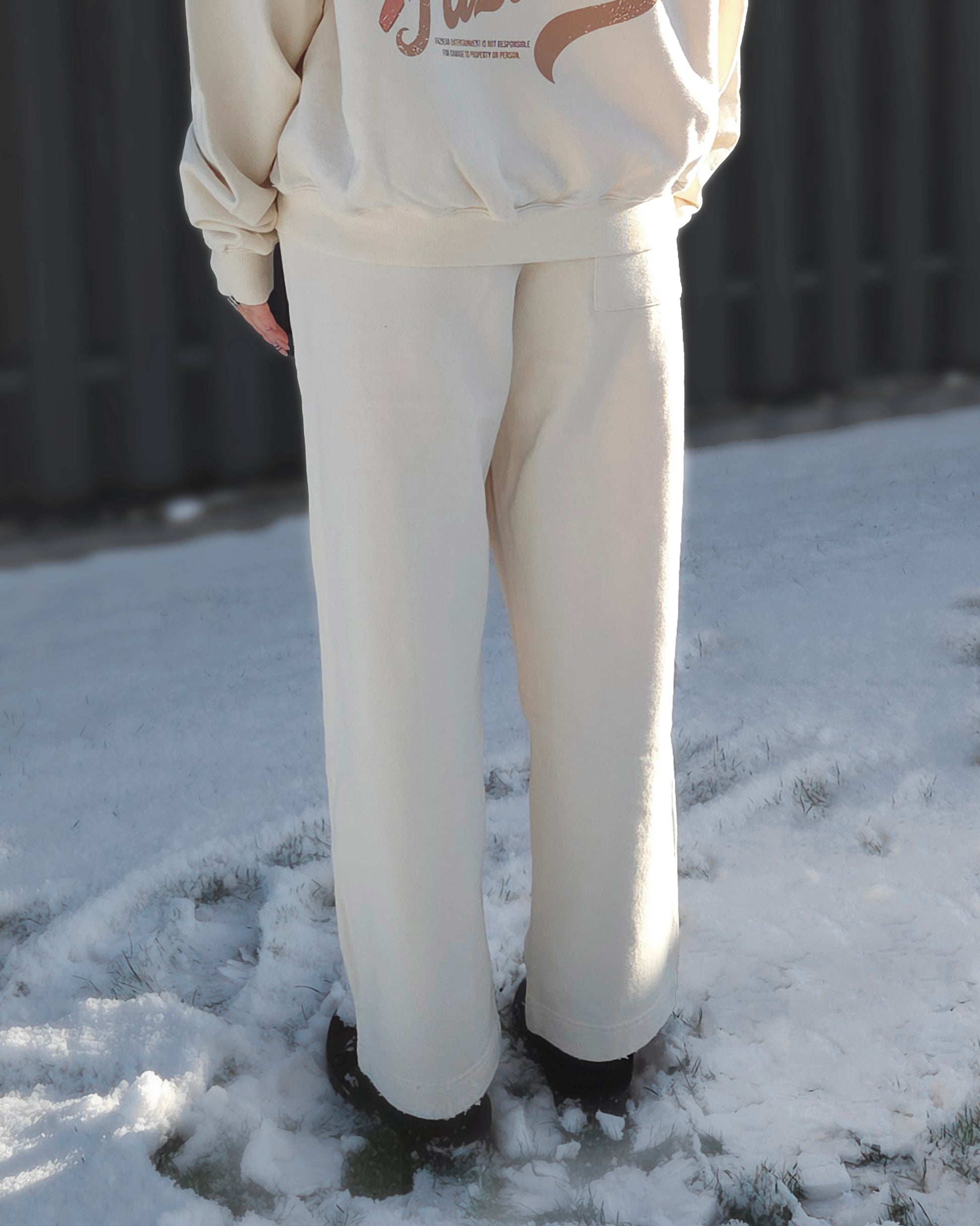 "Skyrider" - Straight-Leg Relaxed Sweatpants