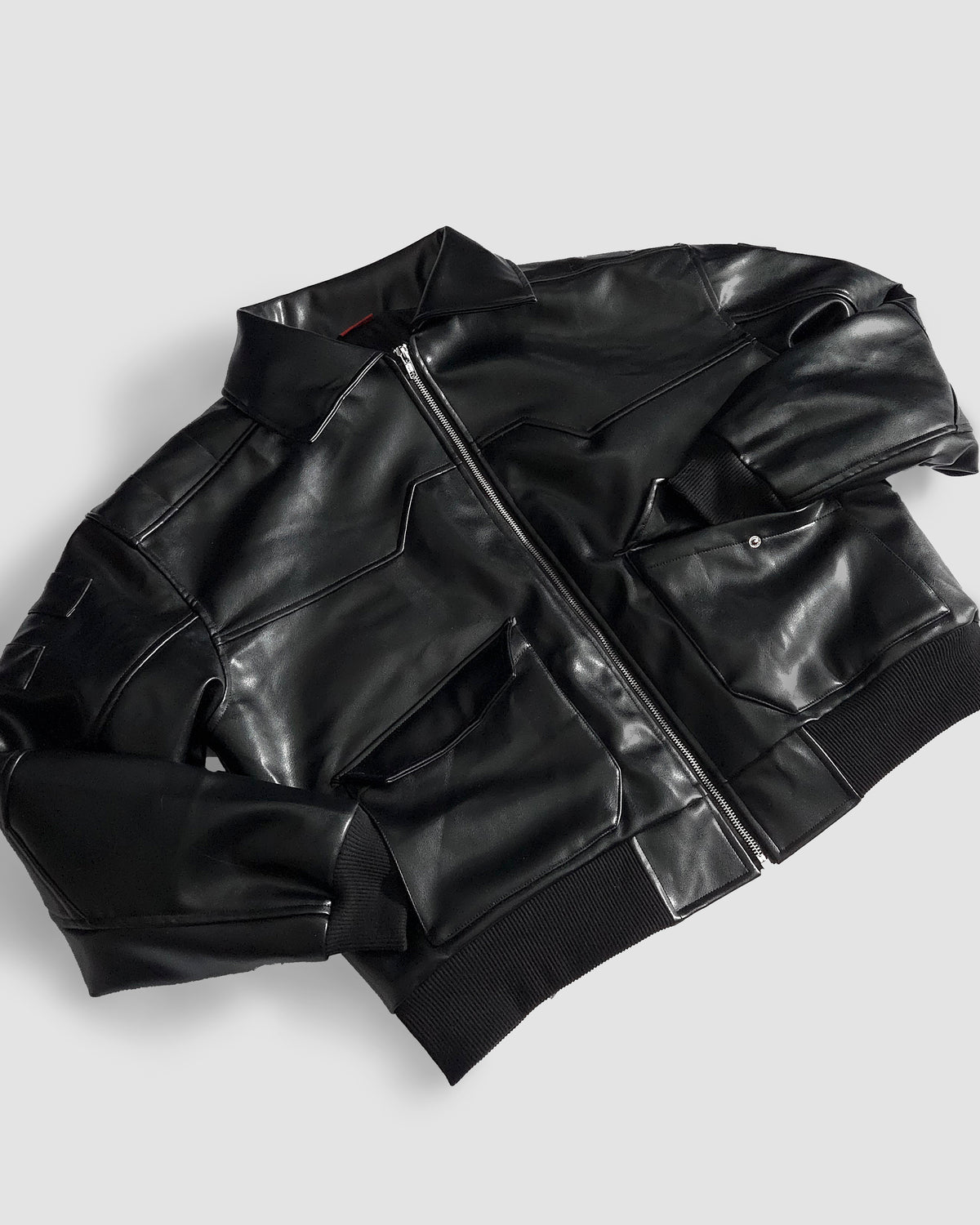 "NC Legend" - PU Leather Jacket (Ready To Ship)