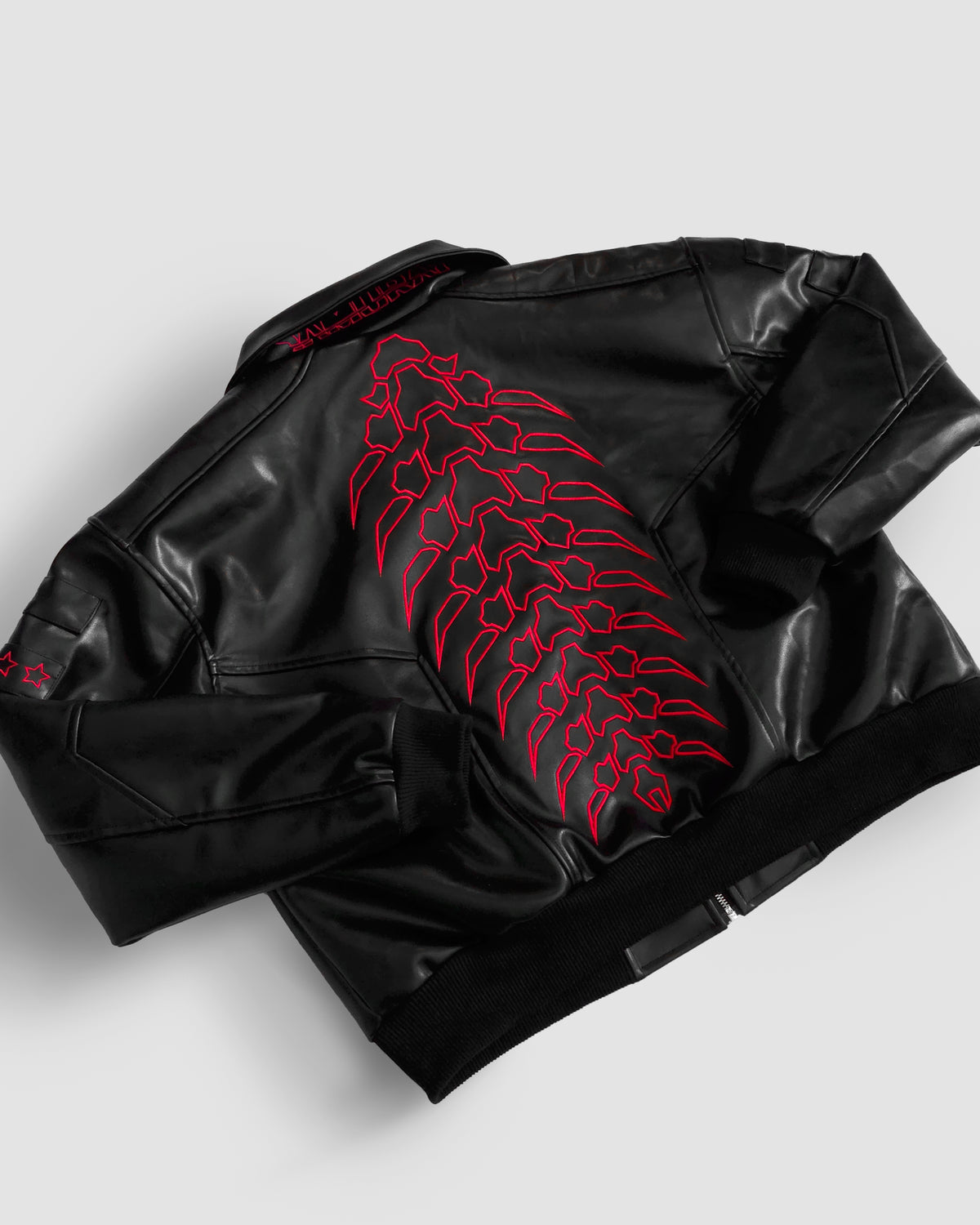 "NC Legend" - PU Leather Jacket (Ready To Ship)