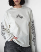 "Resonance" - Oversized Boxy LS Tee