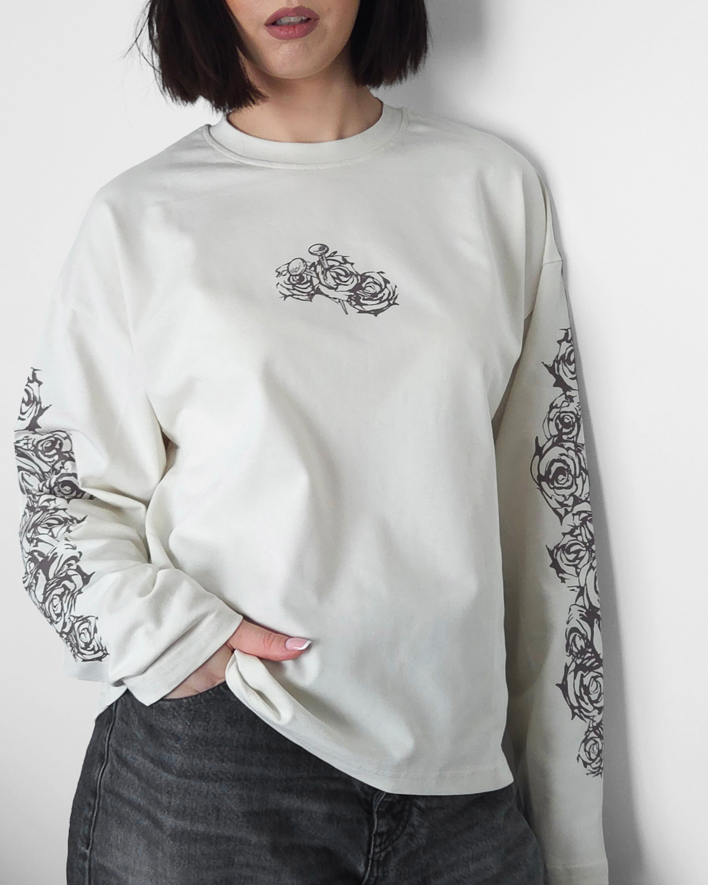 "Resonance" - Oversized Boxy LS Tee