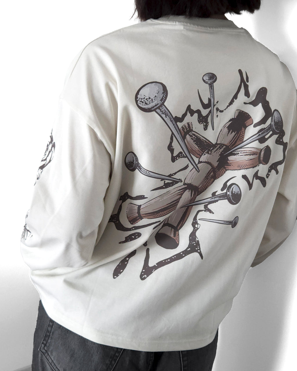 "Resonance" - Oversized Boxy LS Tee
