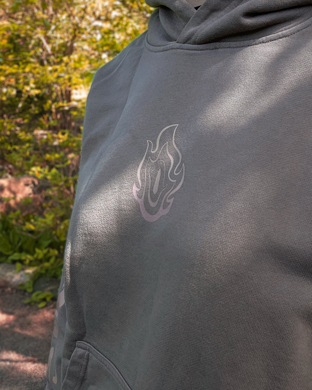 "Blazing Heart" - Oversized Hoodie