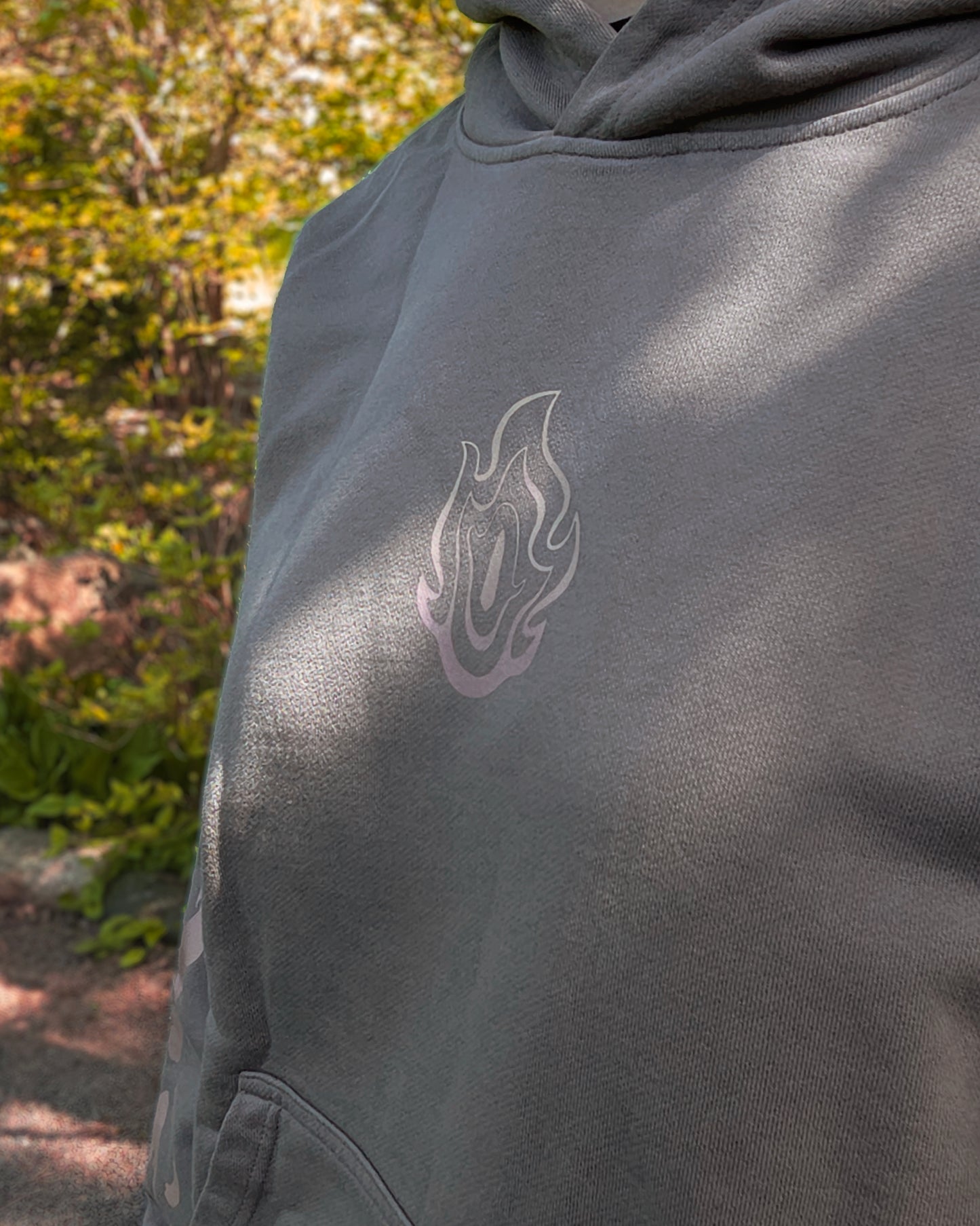 "Blazing Heart" - Oversized Hoodie