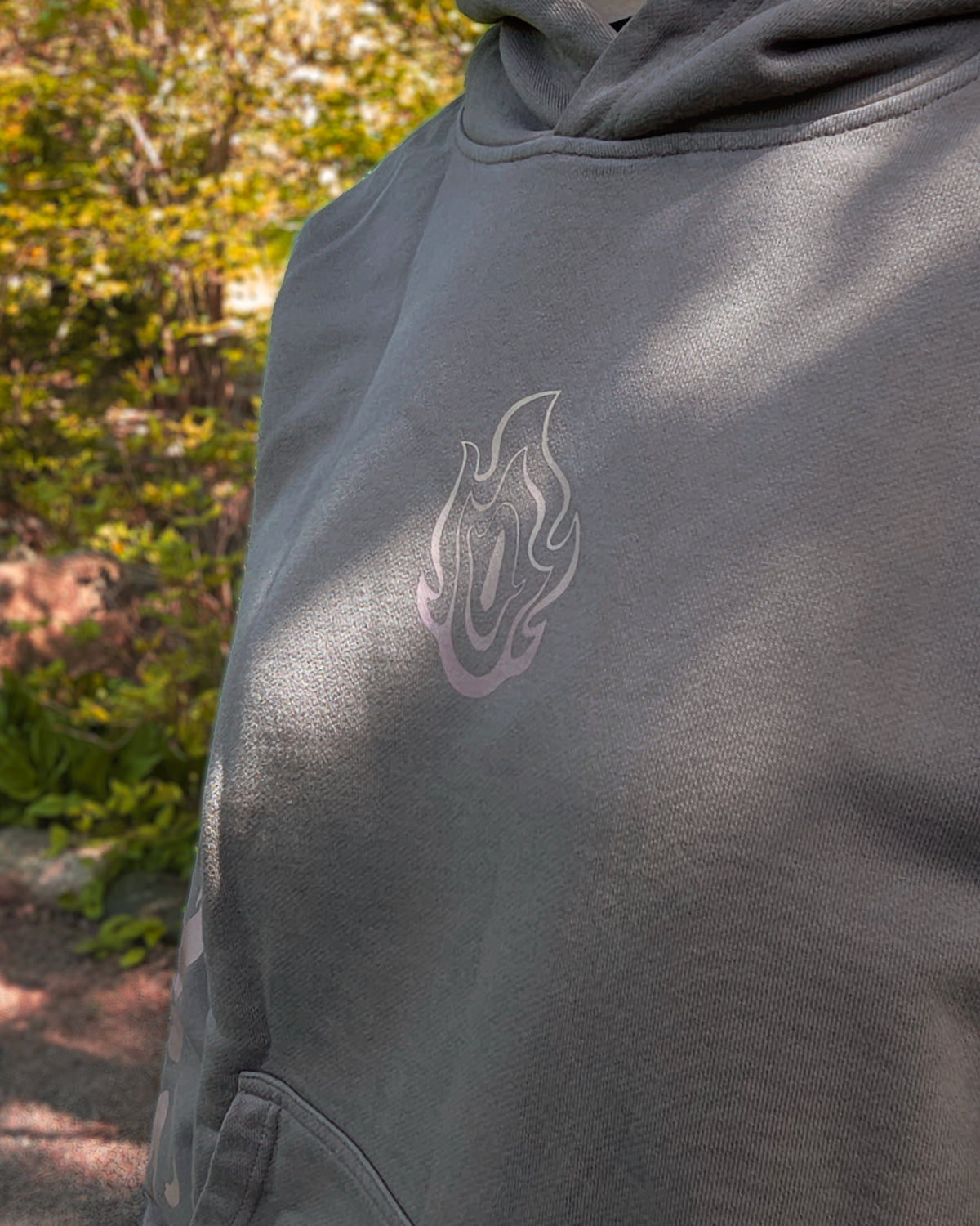 "Blazing Heart" - Oversized Hoodie
