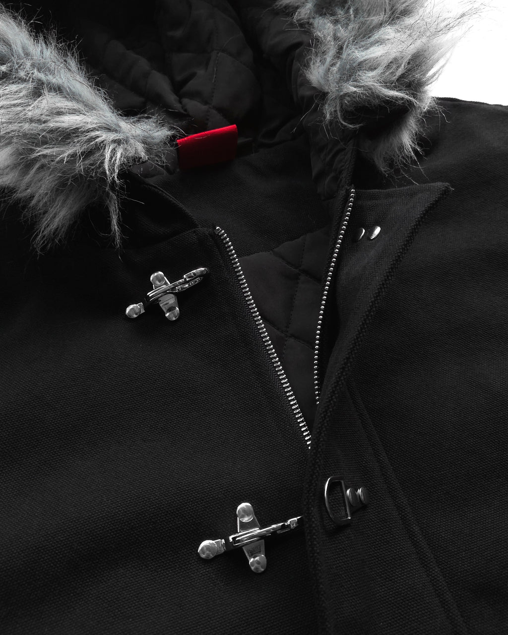 "The Ten Shadows" - Canvas Clasp Bomber Jacket