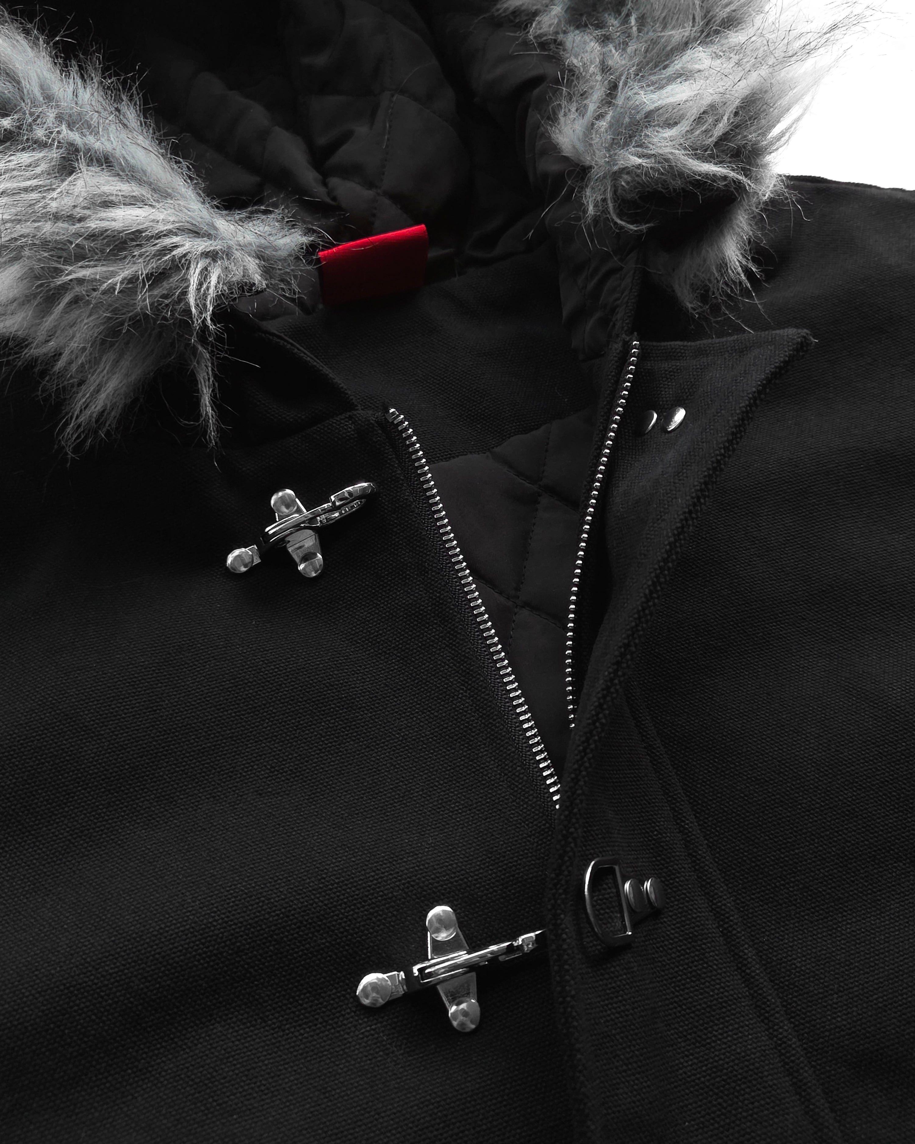 "The Ten Shadows" - Canvas Clasp Bomber Jacket