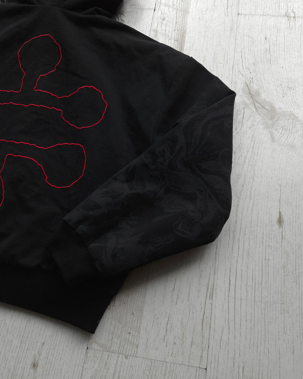 "The Ten Shadows" - Canvas Clasp Bomber Jacket
