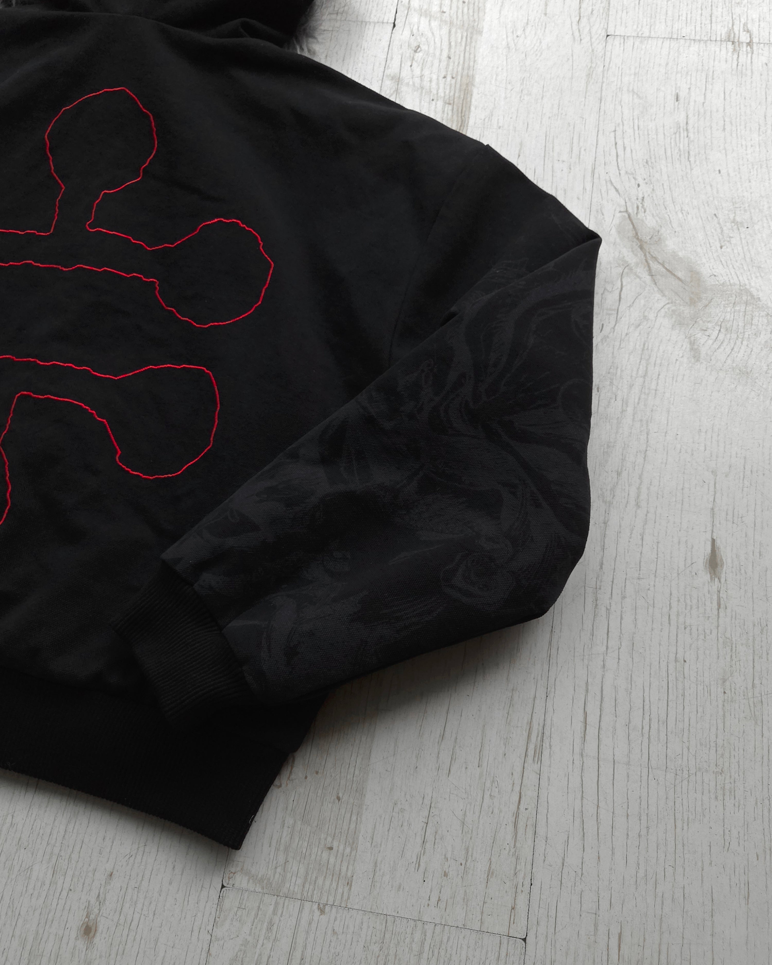"The Ten Shadows" - Canvas Clasp Bomber Jacket