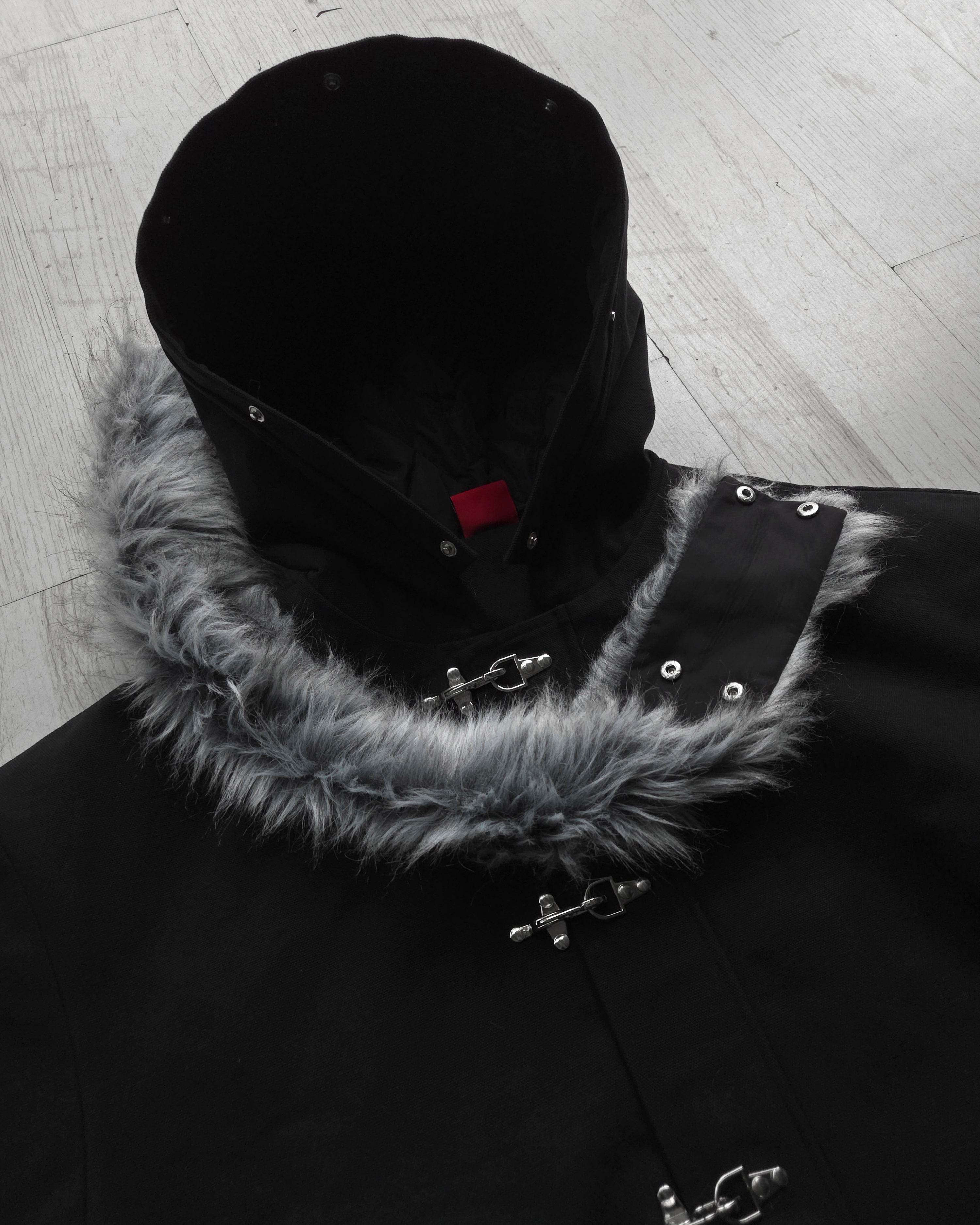"The Ten Shadows" - Canvas Clasp Bomber Jacket