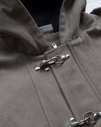 "The Cleaners" - Canvas Clasp Bomber Jacket