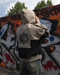 "The Cleaners" - Canvas Clasp Bomber Jacket