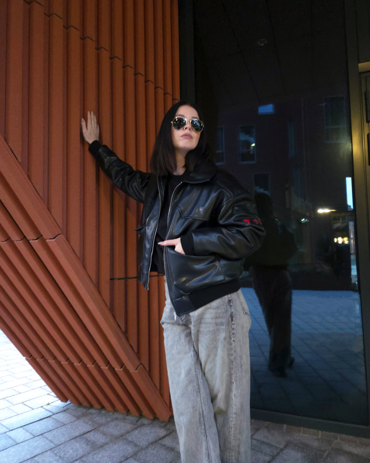 "NC Legend" - PU Leather Jacket